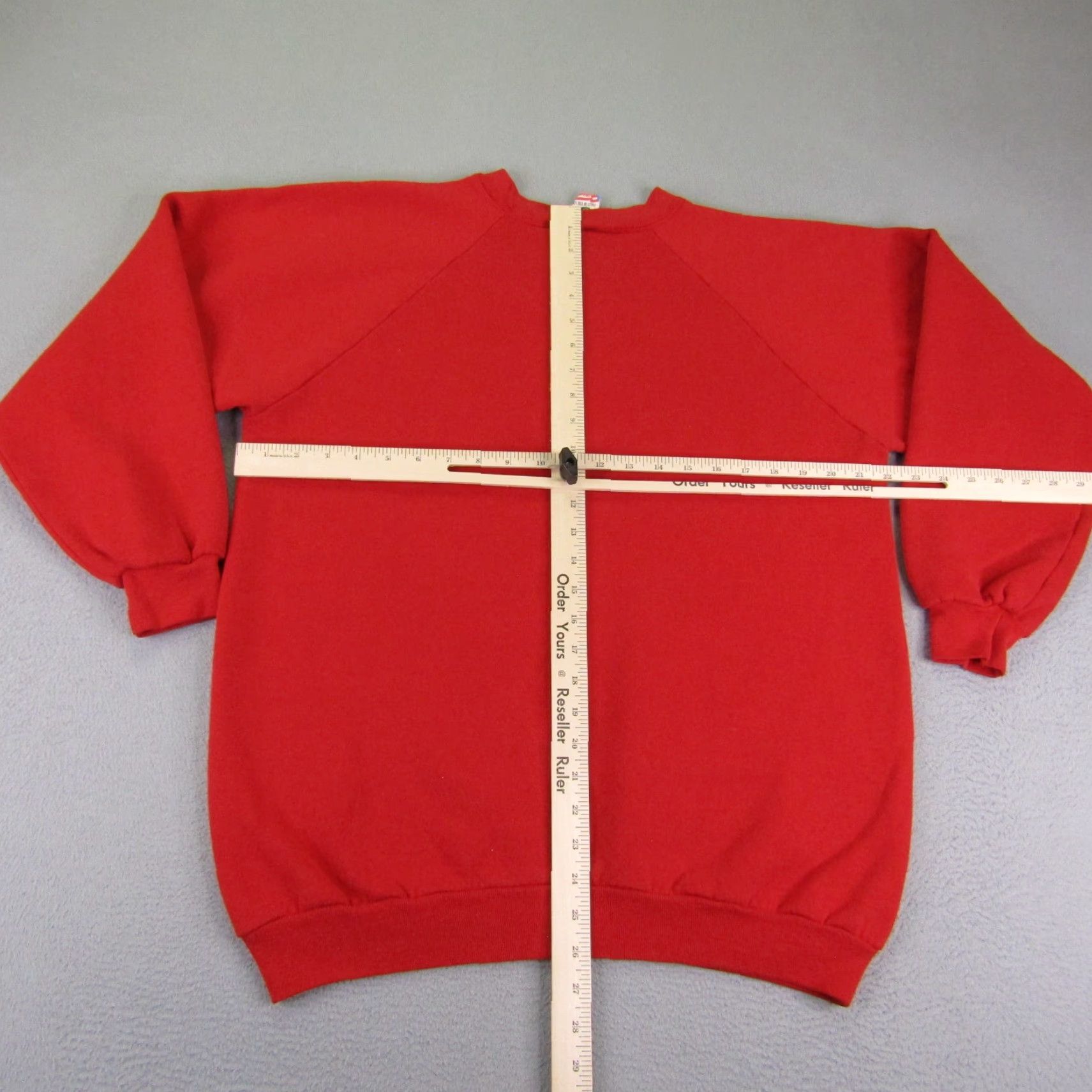 Fruit Of The Loom VINTAGE Christmas Mouse Sweatshirt Mens XL Red Fruit of the Loom Crewneck 90s Holiday Christmas Mens XL Red Sweatshirt Size US XL / EU 56 / 4 - 4 Thumbnail