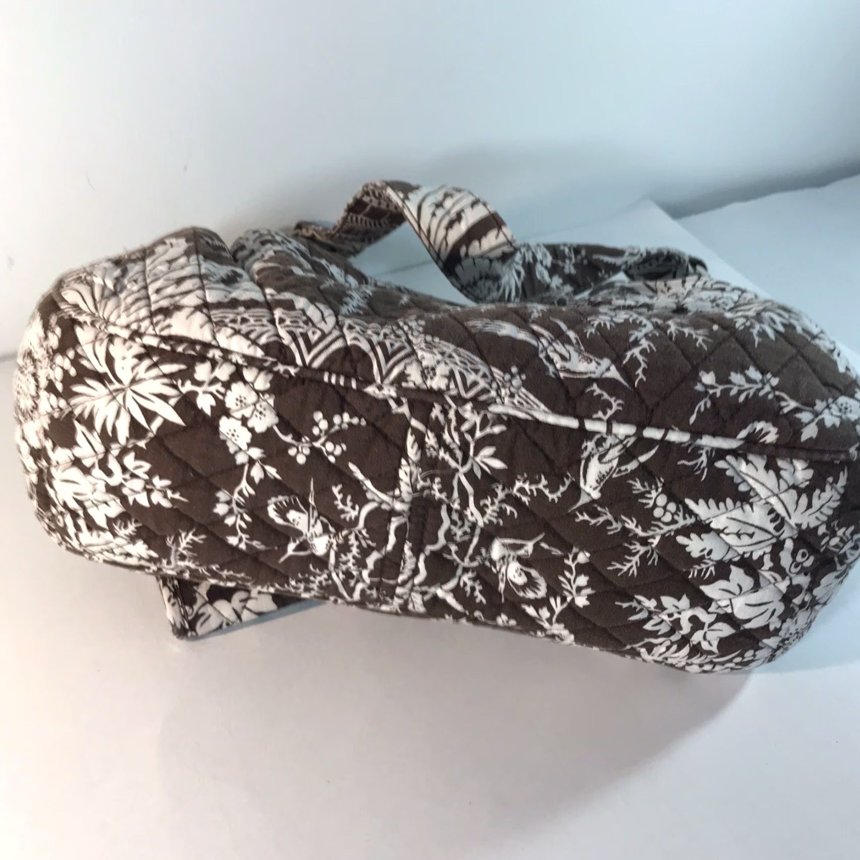 Vera Bradley Vera Bradley Medium Quilted Shoulder Bag with Matching Wallet Women Floral Cotton Casual Travel Workwear Size ONE SIZE - 5 Thumbnail
