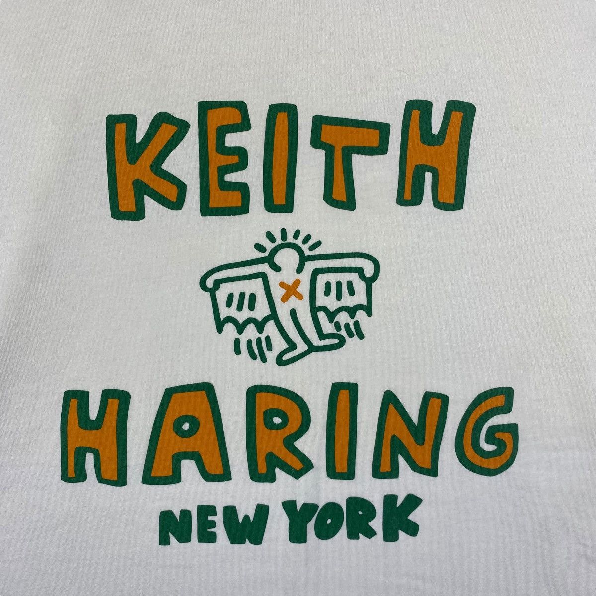 Japanese Brand × Keith Haring KEITH HARING New York Pop Art Graphic Raglan Tee Shirt Size US XL / EU 56 / 4 - 2 Thumbnail