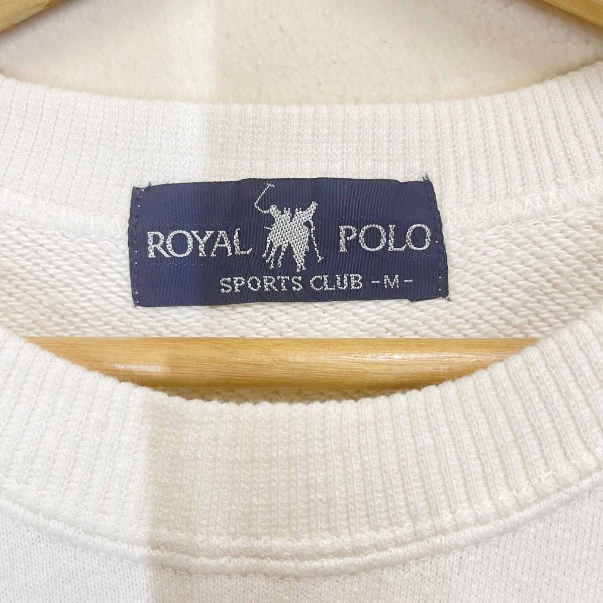 Beverly Hills Polo Club Vtg 90s Royal Polo Sports Club Big Logo Crewneck Sweatshirt Size US M / EU 48-50 / 2 - 8 Thumbnail