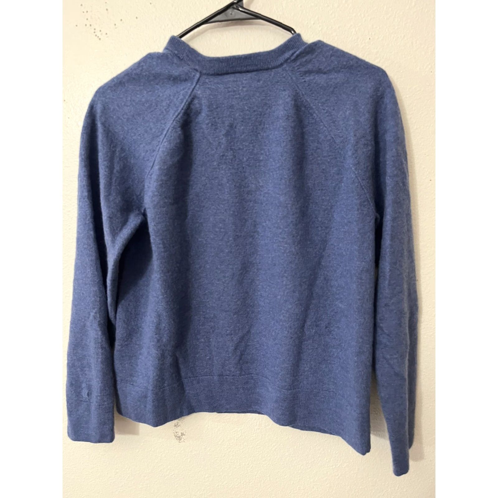 Banana Republic VINTAGE Banana Republic Baruffa Fine Italian Wool Sweater Men XL Blue Shrunk See Pics Size US XL / EU 56 / 4 - 3 Thumbnail