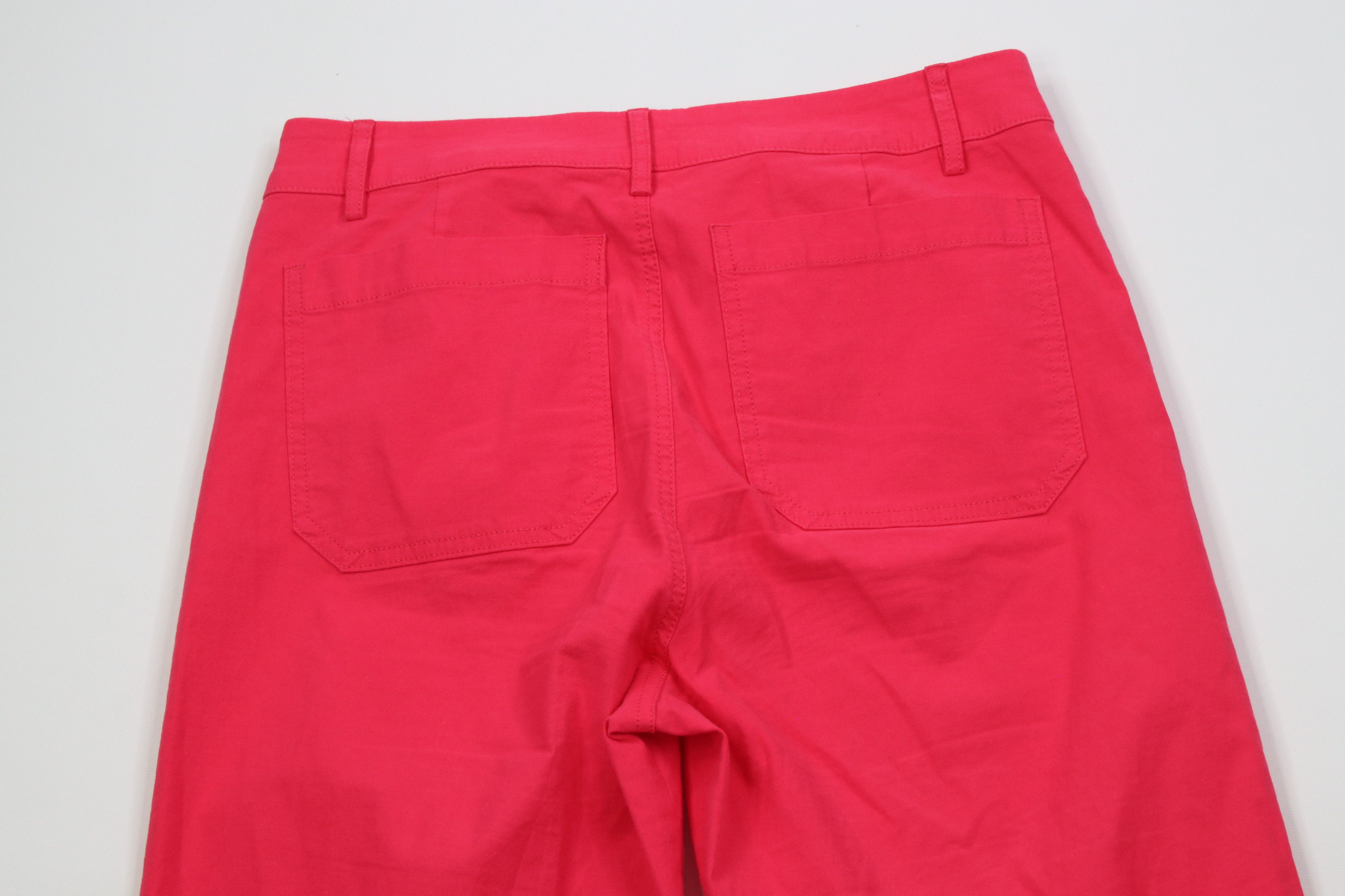 J.Crew J Crew High Rise Flared Wide Leg Pants Pink Legally Blonde Size 30" / US 8 / IT 44 - 10 Thumbnail