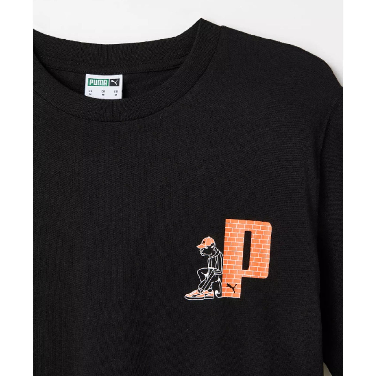 Puma Puma GRAPHIC Street Cats Tee Streetwear 622516-01 T-Shirt LE Size US L / EU 52-54 / 3 - 5 Thumbnail
