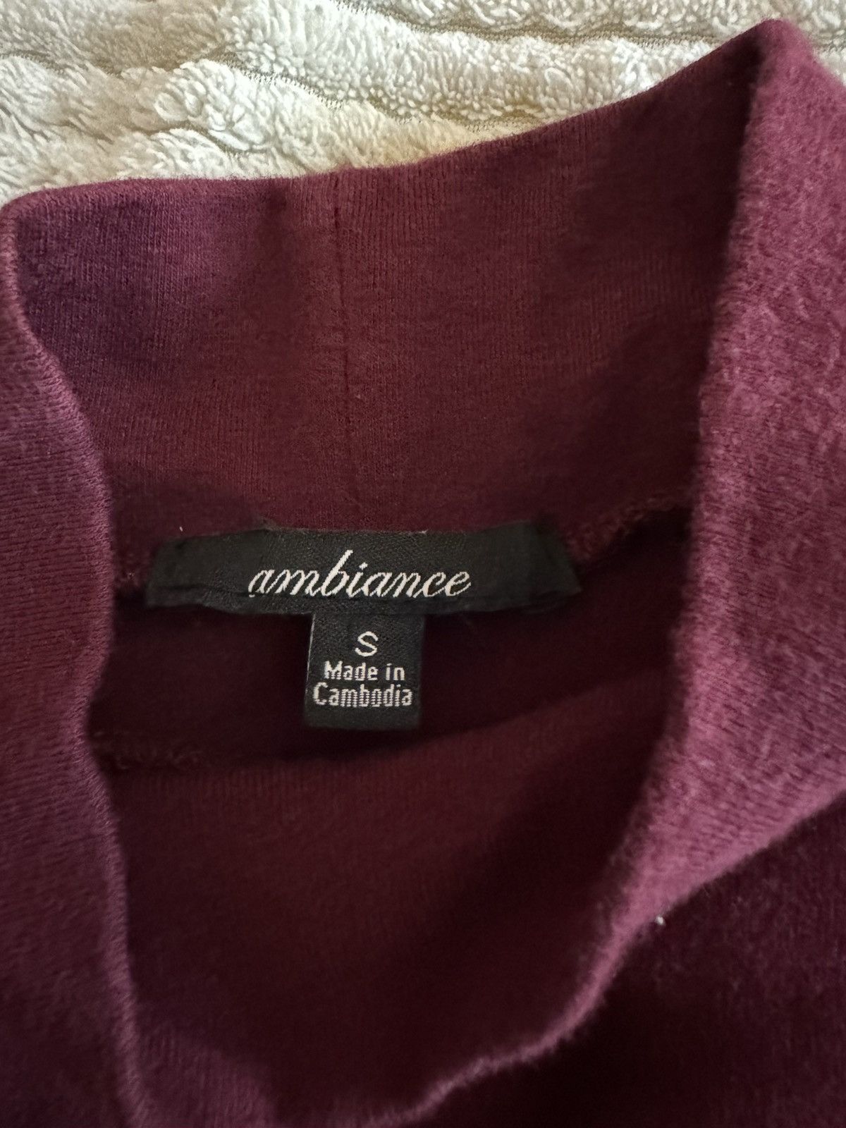 Other burgundy long sleeve cropped top🍷 Size S / US 4 / IT 40 - 2 Thumbnail