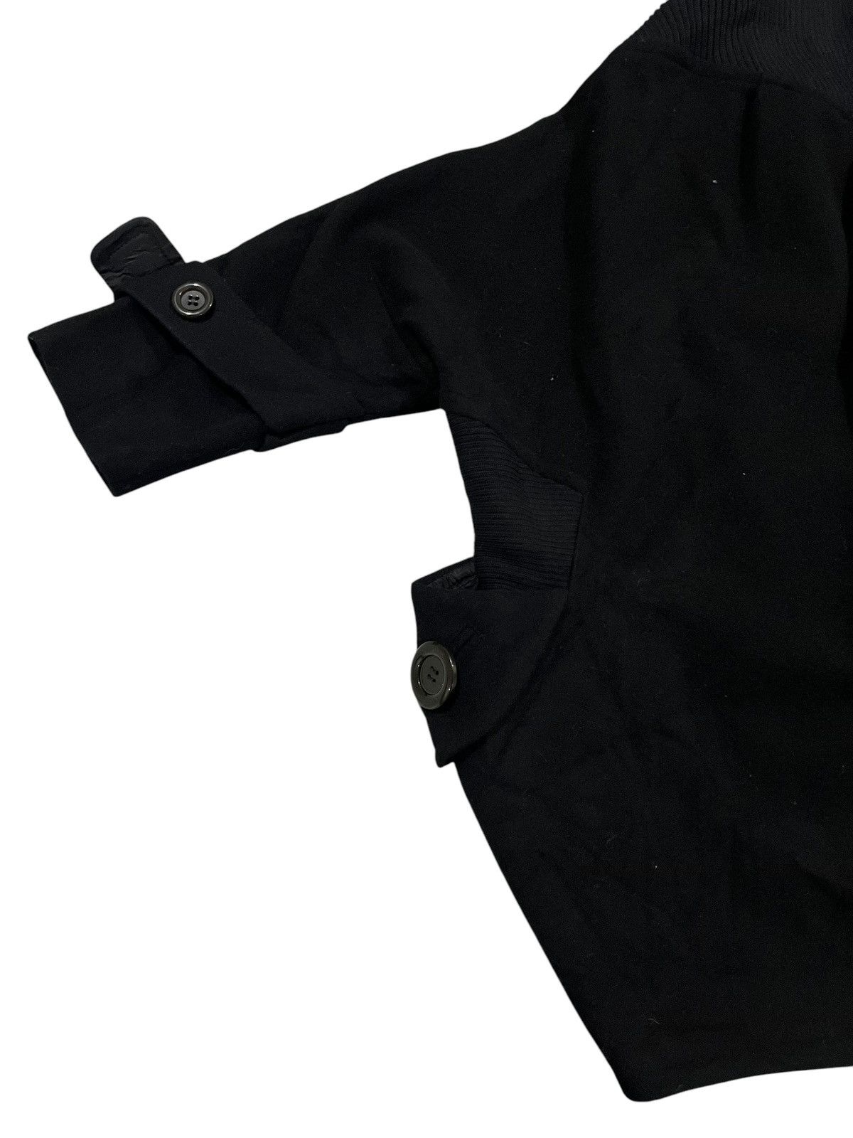 Issey Miyake ISSEY MIYAKE MERCIBEAUCOUP BATWING MUSHROOM NECK WOOL JACKET Size US L / EU 52-54 / 3 - 15 Thumbnail