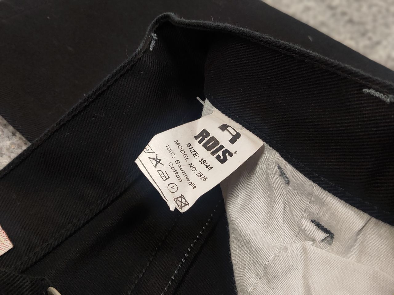 Japanese Brand Rois Sportswear Japan style Black Denim Cargo Pants Size US 30 / EU 46 - 14 Thumbnail