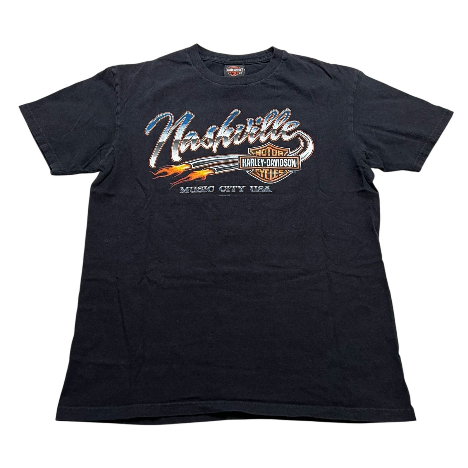 Harley Davidson Vintage Harley-Davidson Nashville Music City T-Shirt L Size US L / EU 52-54 / 3 - 1 Thumbnail