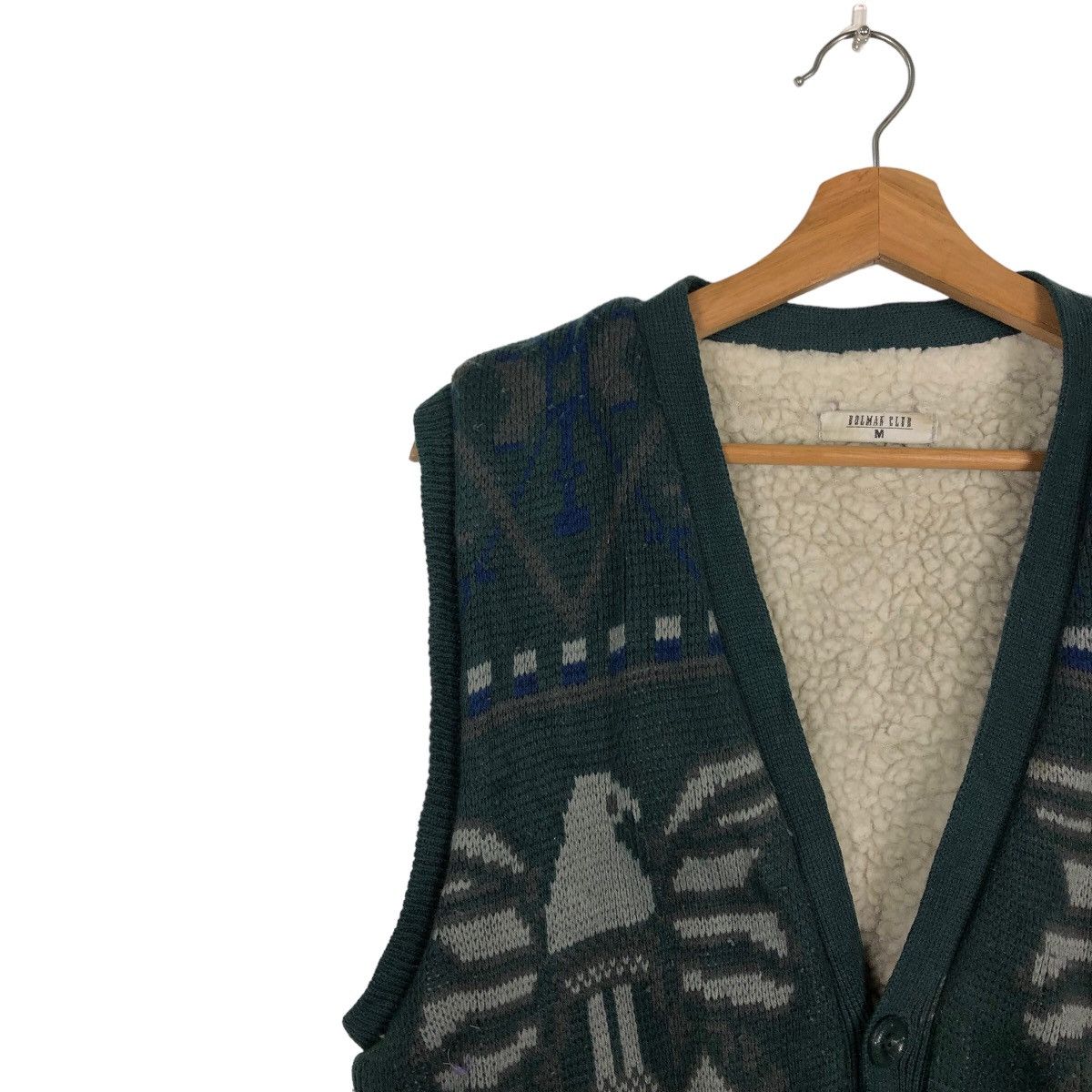 Japanese Brand 🔥RARE NAVAJO AZTEC DESIGN VEST DOLMAN CLUB JAPAN Size US M / EU 48-50 / 2 - 7 Thumbnail