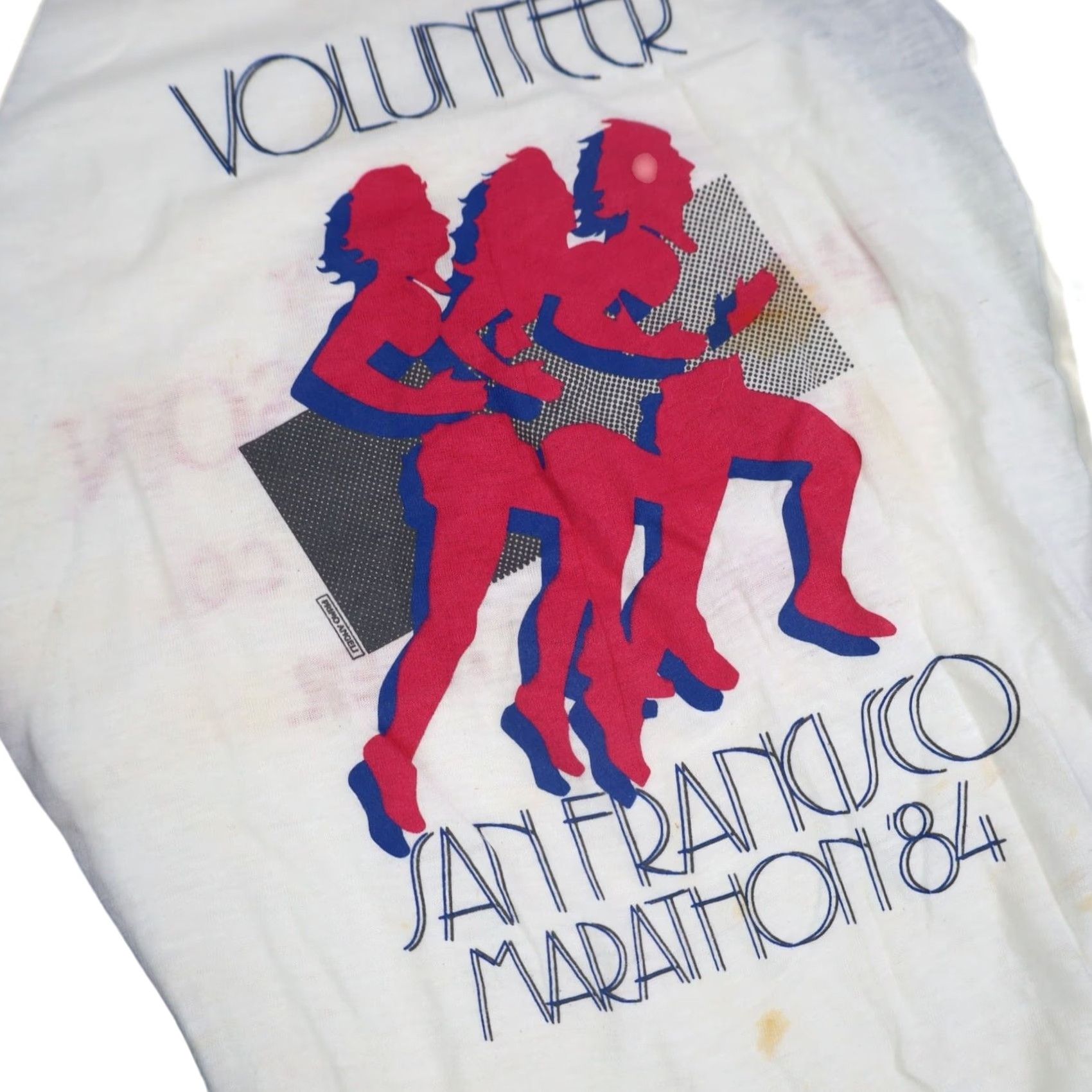 Vintage VINTAGE Levis San Francisco Marathon Volunteer Baseball Tee Shirt Mens Adult Medium White 1984 8/10 Size US M / EU 48-50 / 2 - 5 Thumbnail