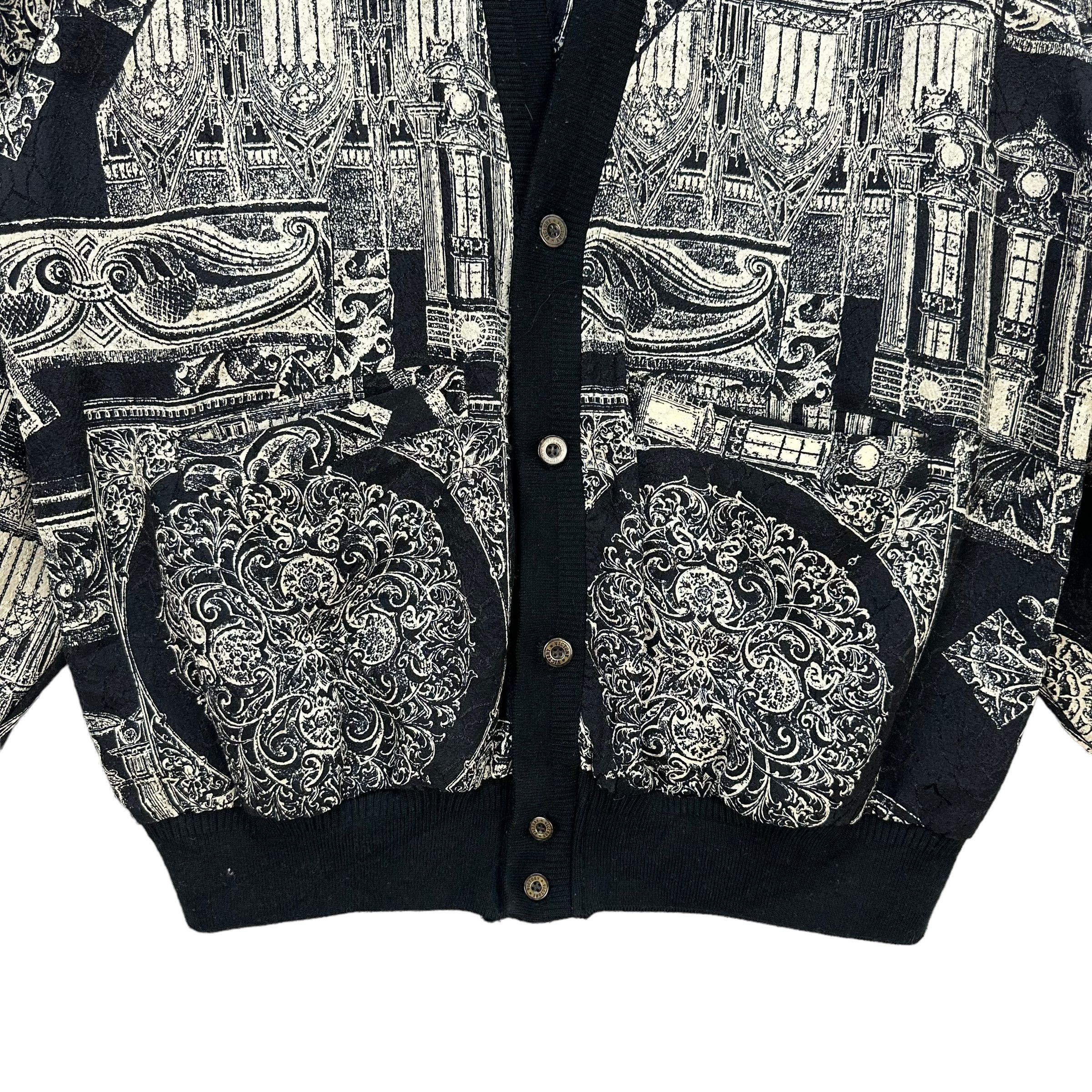 Vintage WINDY CITY FULLPRINT CARDIGAN #7700-165 Size US M / EU 48-50 / 2 - 3 Thumbnail