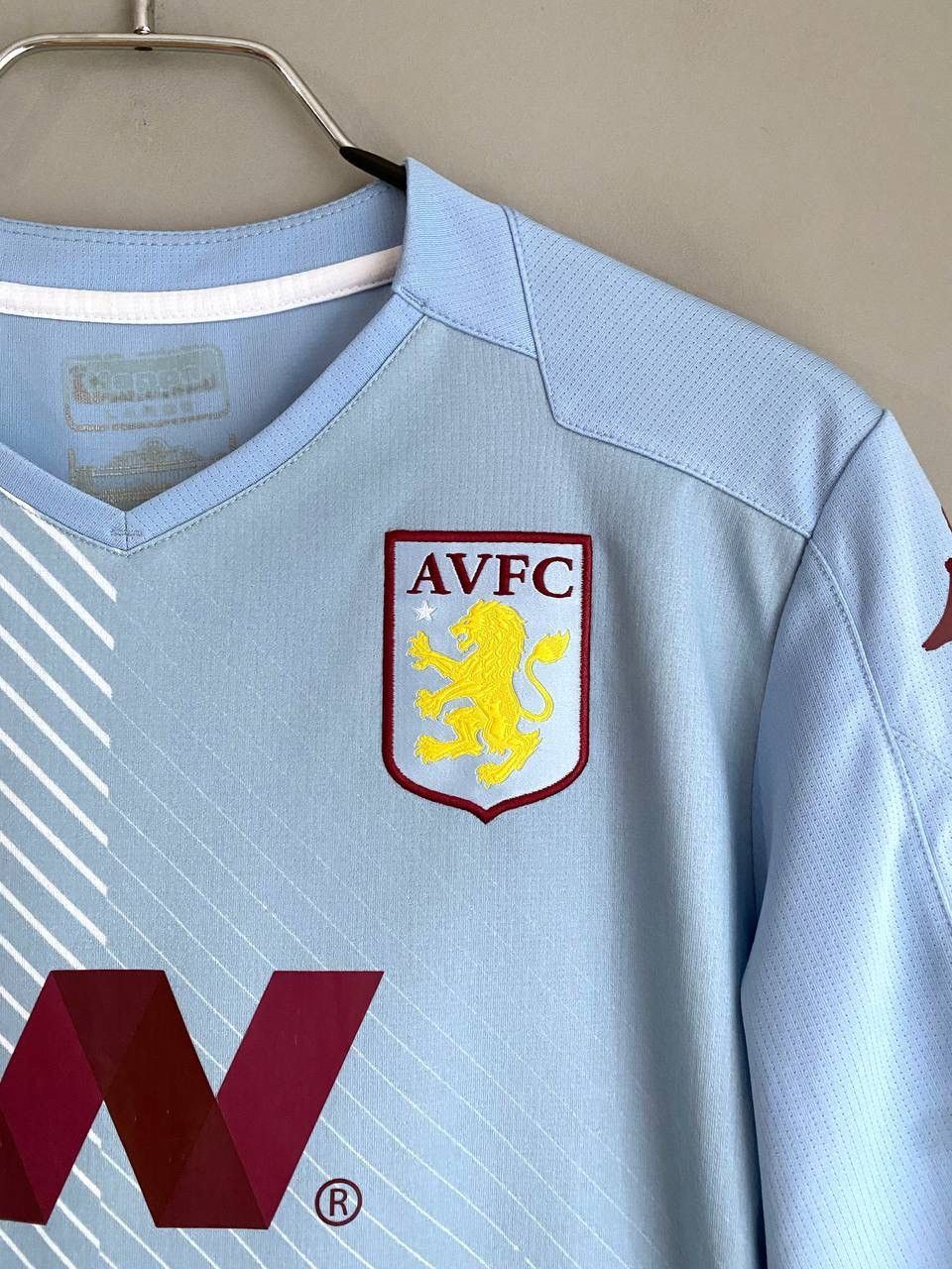 Kappa FC Aston Villa 2019/20 Away Football Shirt Soccer Jersey, M Size US M / EU 48-50 / 2 - 5 Thumbnail