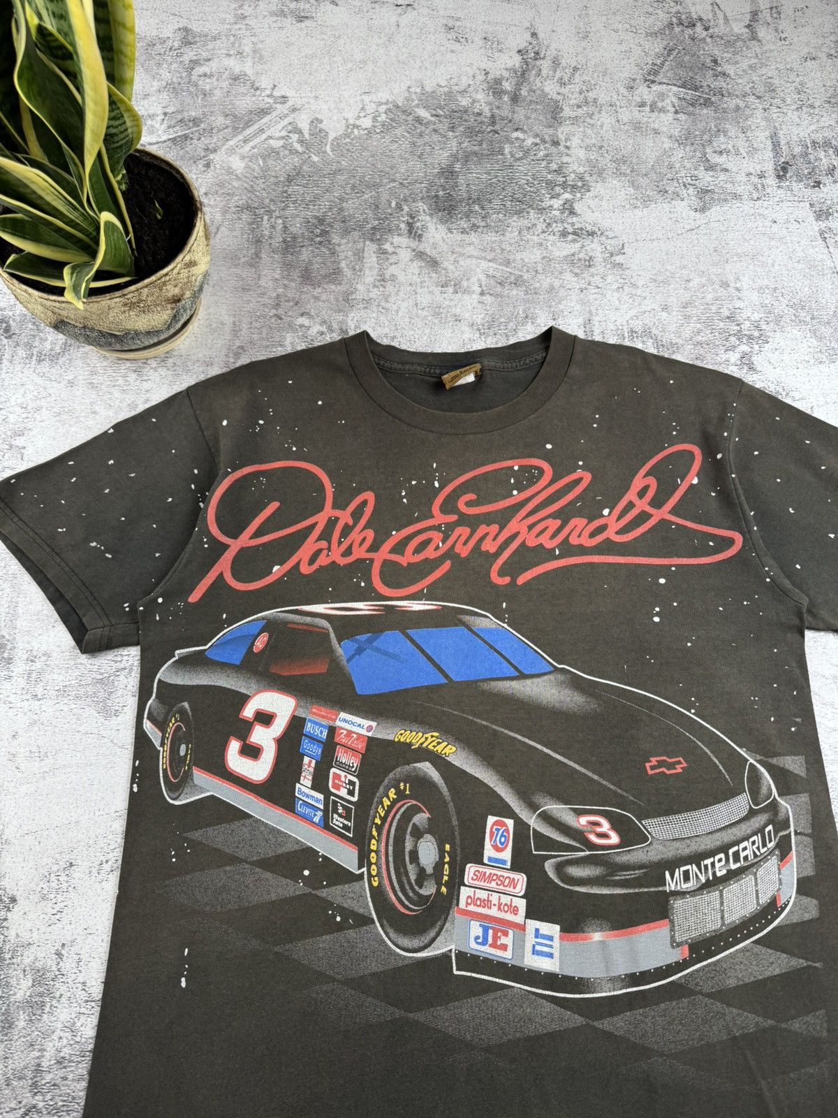 NASCAR Dale Earnhardt Intimidator Monte Carlo Formula 1 T Shirt Tee Size US L / EU 52-54 / 3 - 8 Thumbnail