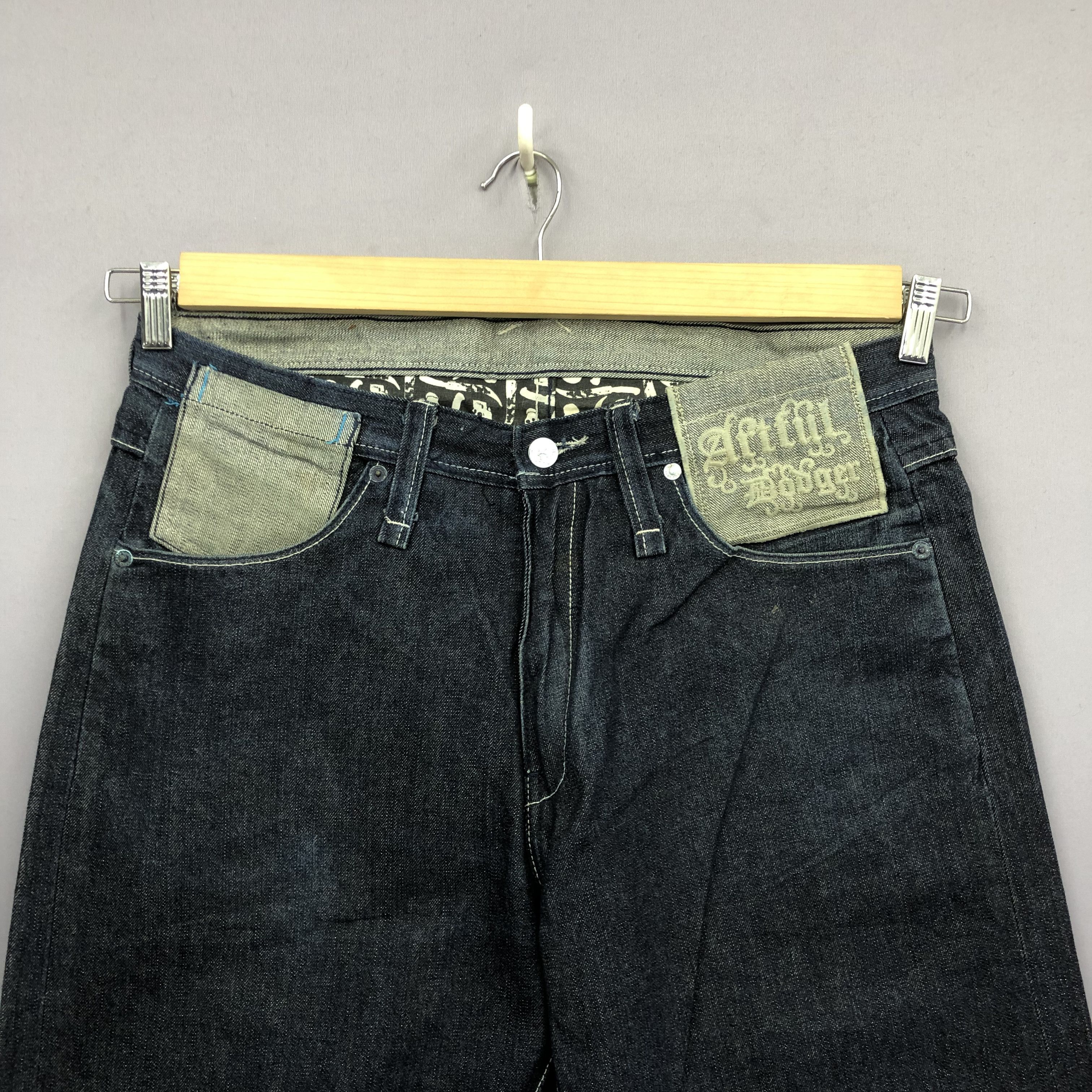 Jean Crazy Vintage Y2k Affliction Jeans Baggy Skater Denim Size US 34 / EU 50 - 8 Thumbnail