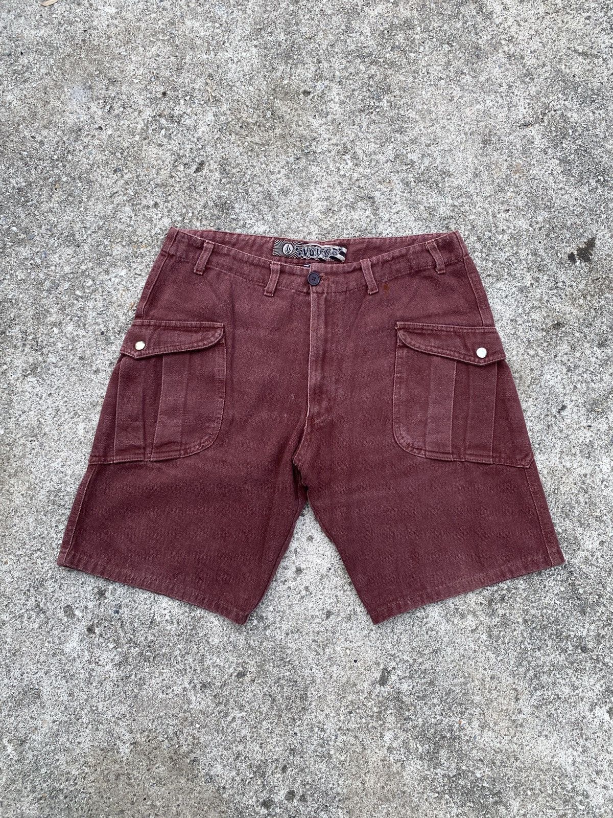 Vintage × Volcom Vintage 90’s Volcom Skateboard Short Pant Size US 32 / EU 48 - 1 Thumbnail