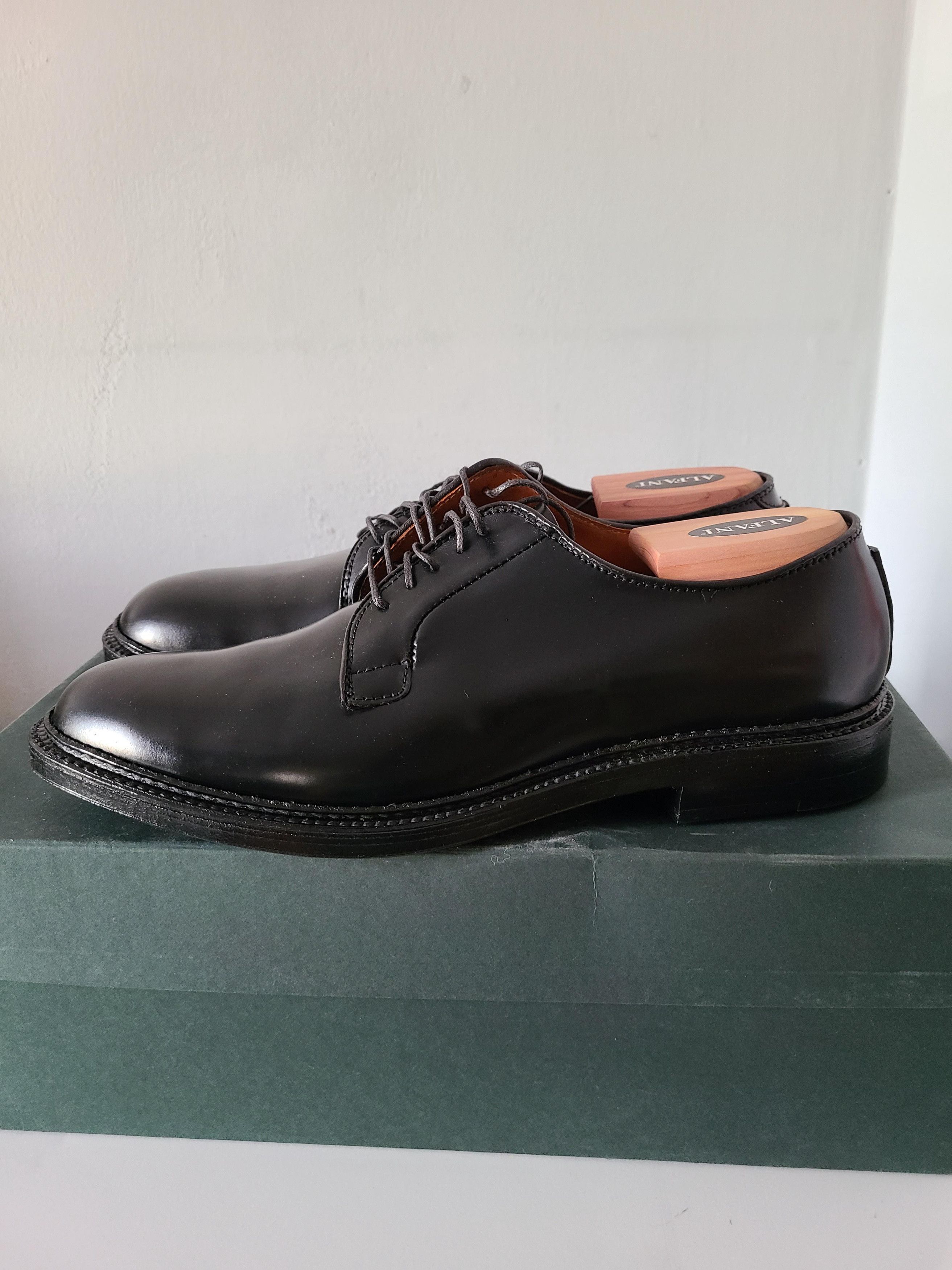 image of Alden Black Shell Cordovan Ptb - Seconds Shoes, Men's (Size 9.5)