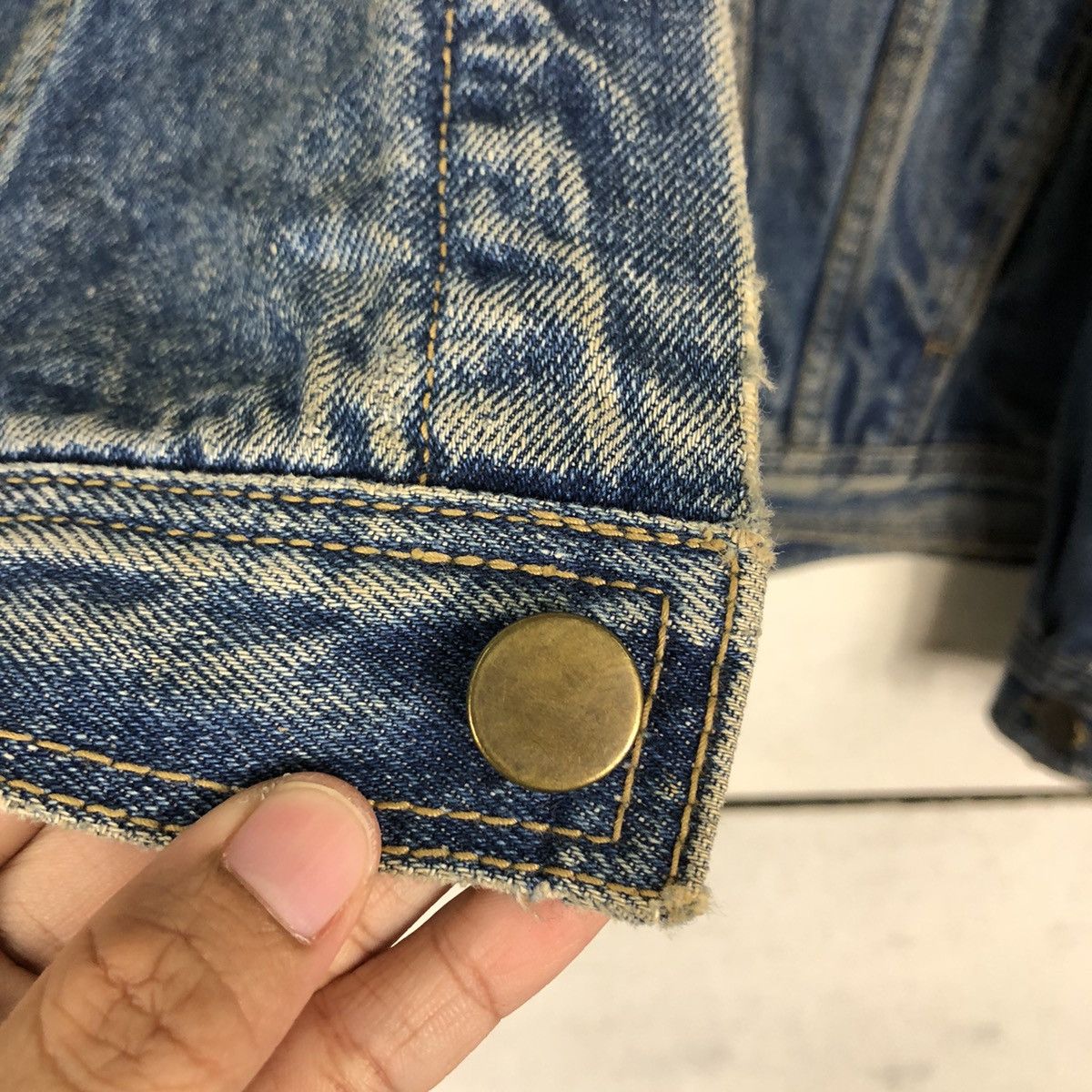 Japanese Brand 🔥Vtg Trucker Denim Jacket Bendorn Japan Issey Miyake Size US M / EU 48-50 / 2 - 16 Thumbnail