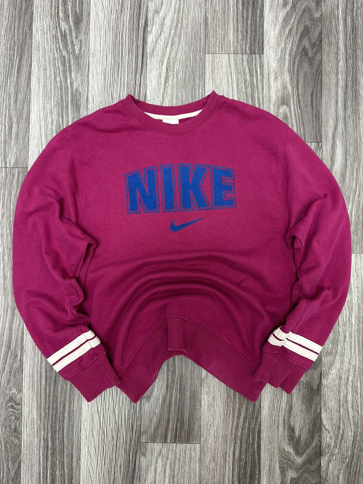 VTG 80s Nike Stitched Spell Out Crewneck Sweatshirt orders