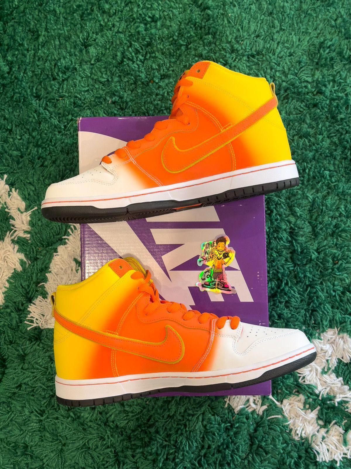 Nike Nike SB Dunk High Candy Corn Size US 11.5 / EU 44-45 - 7 Thumbnail