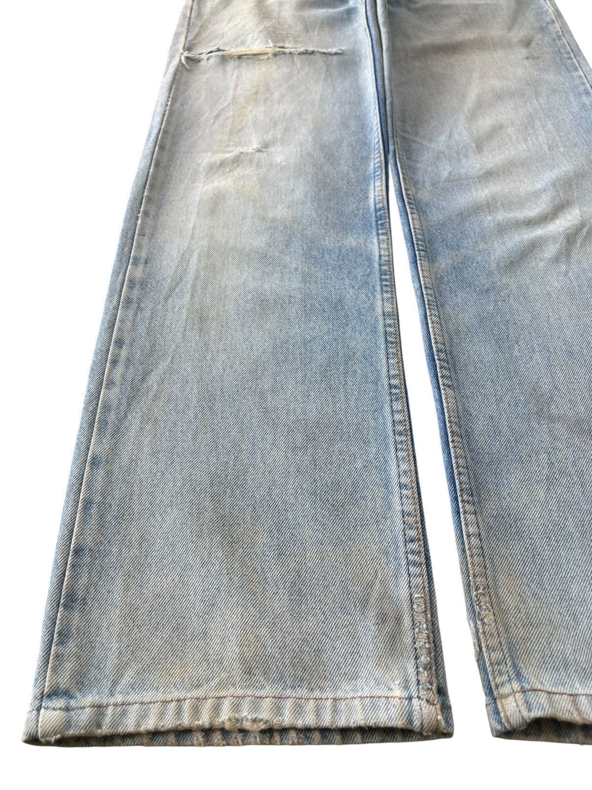Levi's Vintage 90s Levis 518 Faded Wash Distressed Loose Jeans Size US 33 - 6 Thumbnail