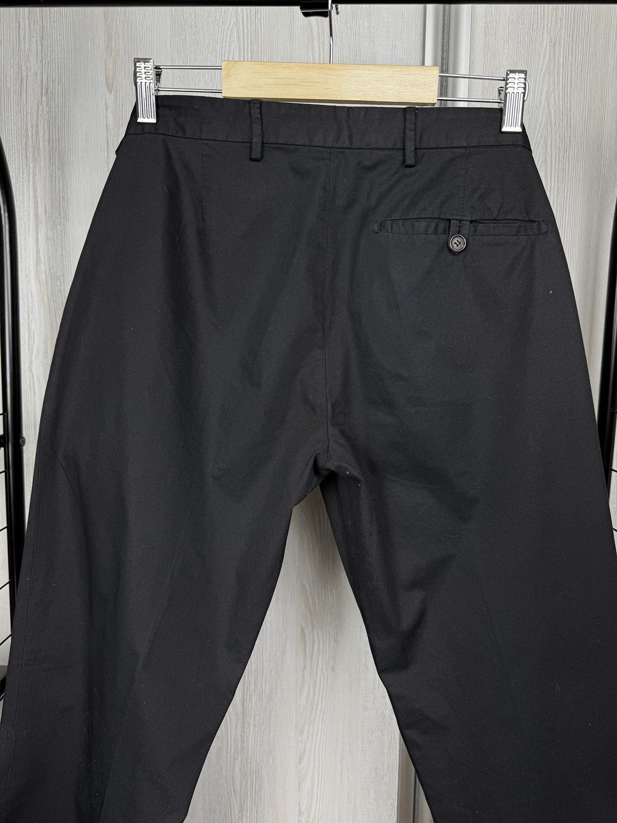 Prada Prada black cotton made in italy 3 pocket chino pants Size US 32 / EU 48 - 6 Thumbnail