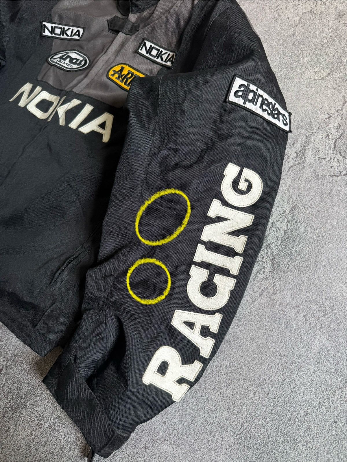 Formula 1 × Vintage Nokia XL racing bomber jacket zip vintage Y2K Size US XL / EU 56 / 4 - 10 Thumbnail
