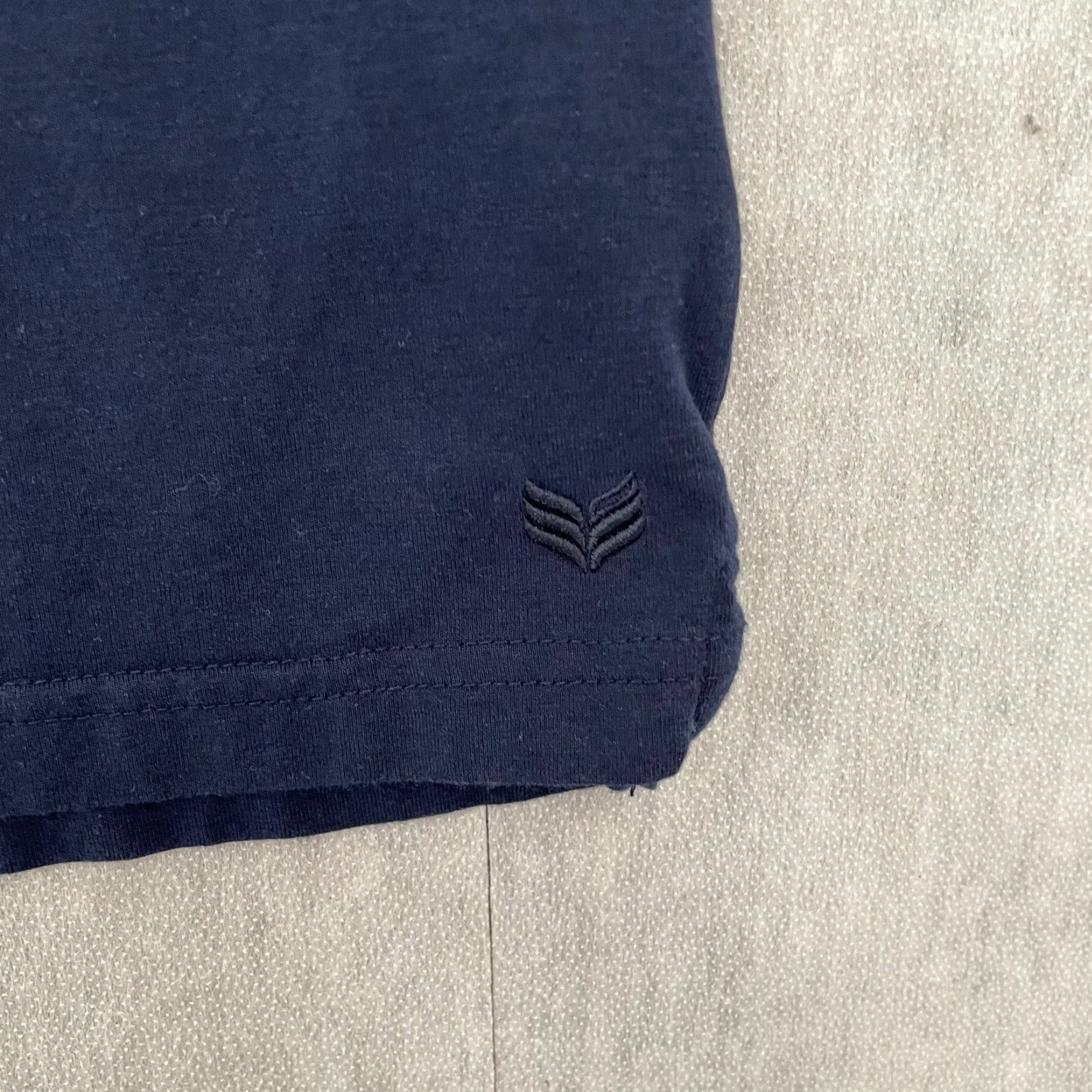 Vintage Vintage Butter Cloth Polo Shirt Adult XL Short Sleeve Blue Logo Casual Mens Size US XL / EU 56 / 4 - 4 Thumbnail