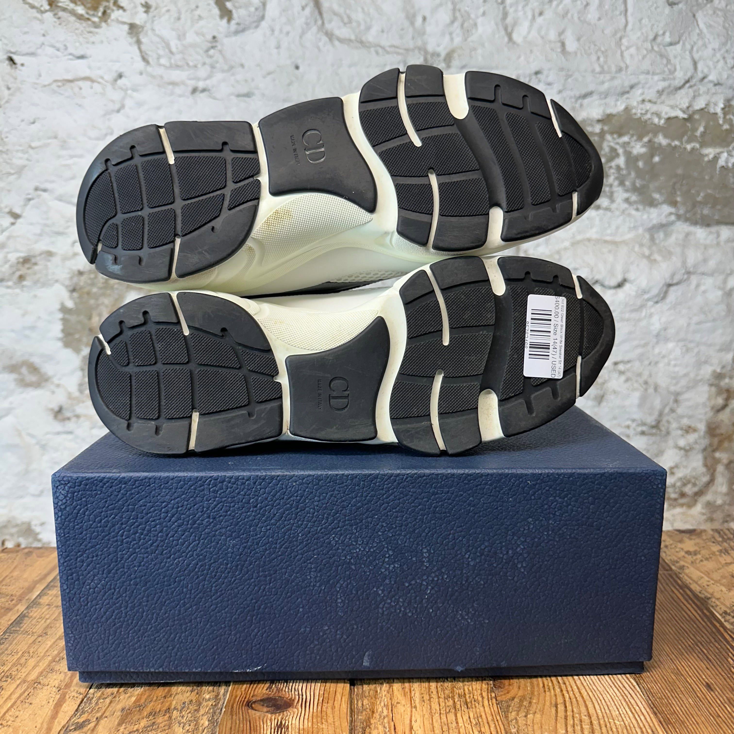 Dior Dior B22 Green Black White Sneaker Sz 14 (47) Size US 14 / EU 47 - 5 Thumbnail
