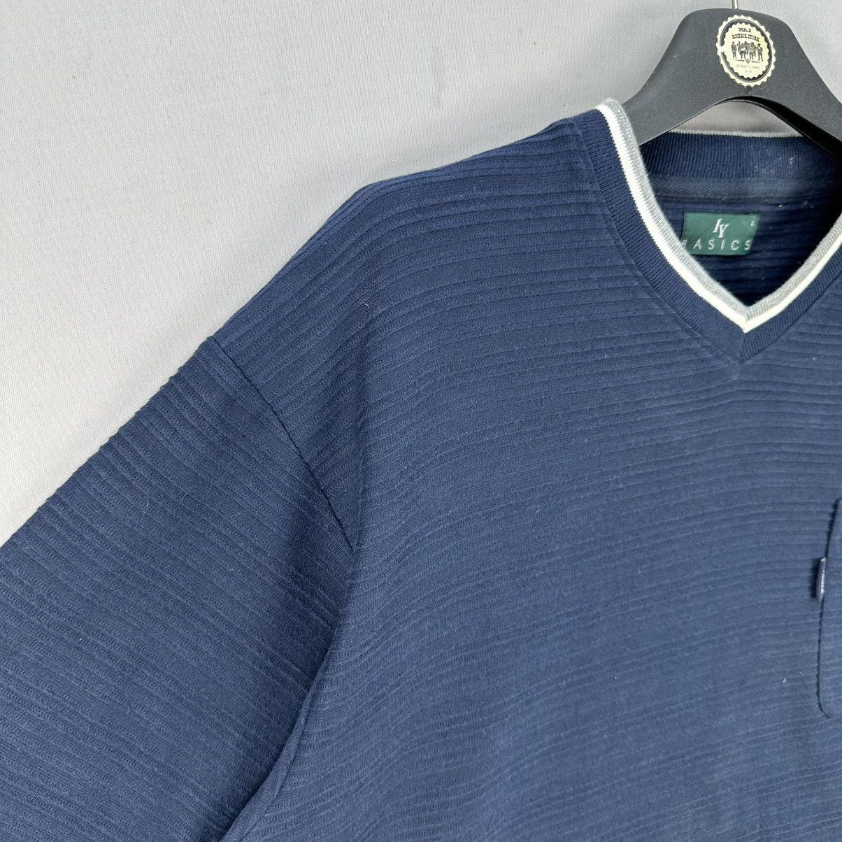 Issey Miyake IY Basics by Issey Miyake Pleated Single Pocket Tee Size US L / EU 52-54 / 3 - 2 Thumbnail