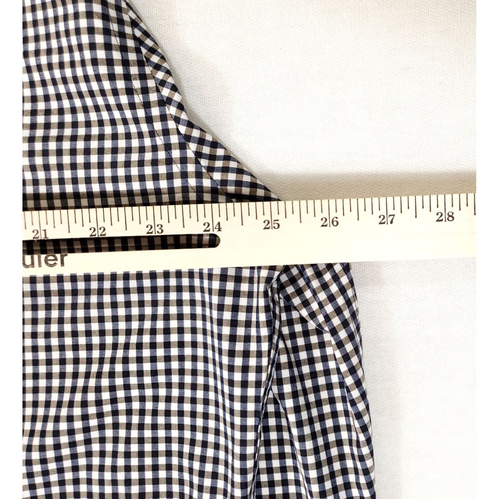 Peter Millar Peter Millar Crown Comfort Shepherd Check Button-Down Shirt Mens XL Black White Shirt Size US XL / EU 56 / 4 - 6 Thumbnail