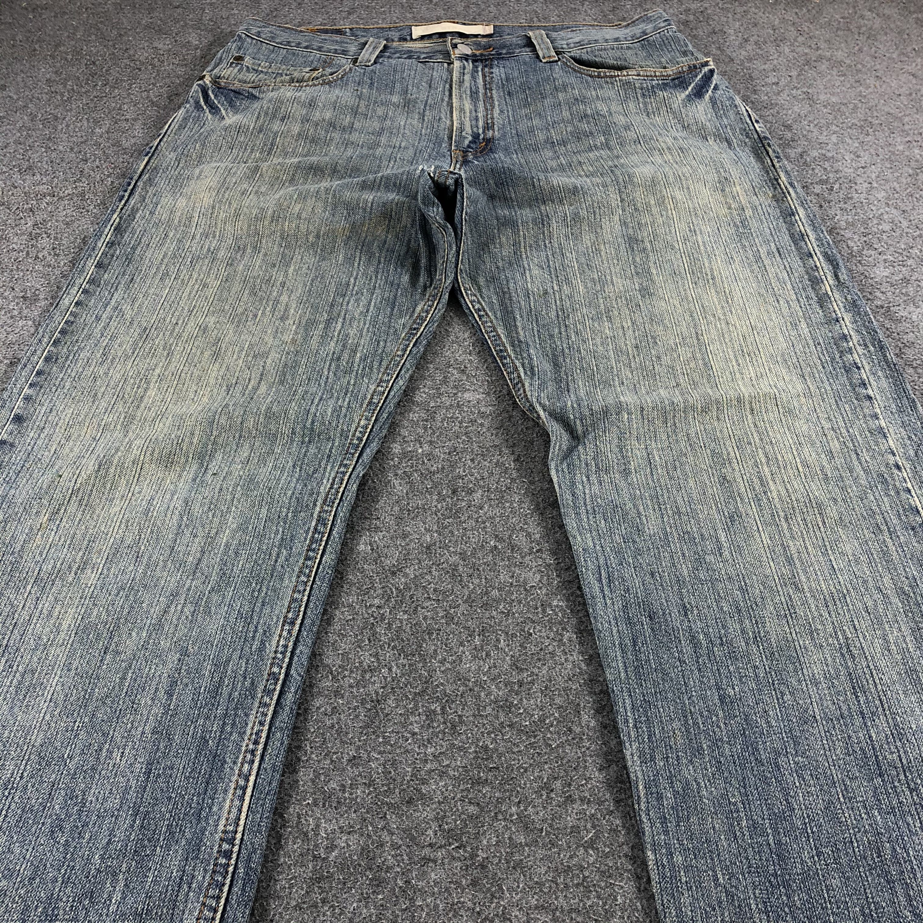 Levi's Vintage Medium Wash Levis 569 Jeans-J1262 Size US 37 - 3 Thumbnail