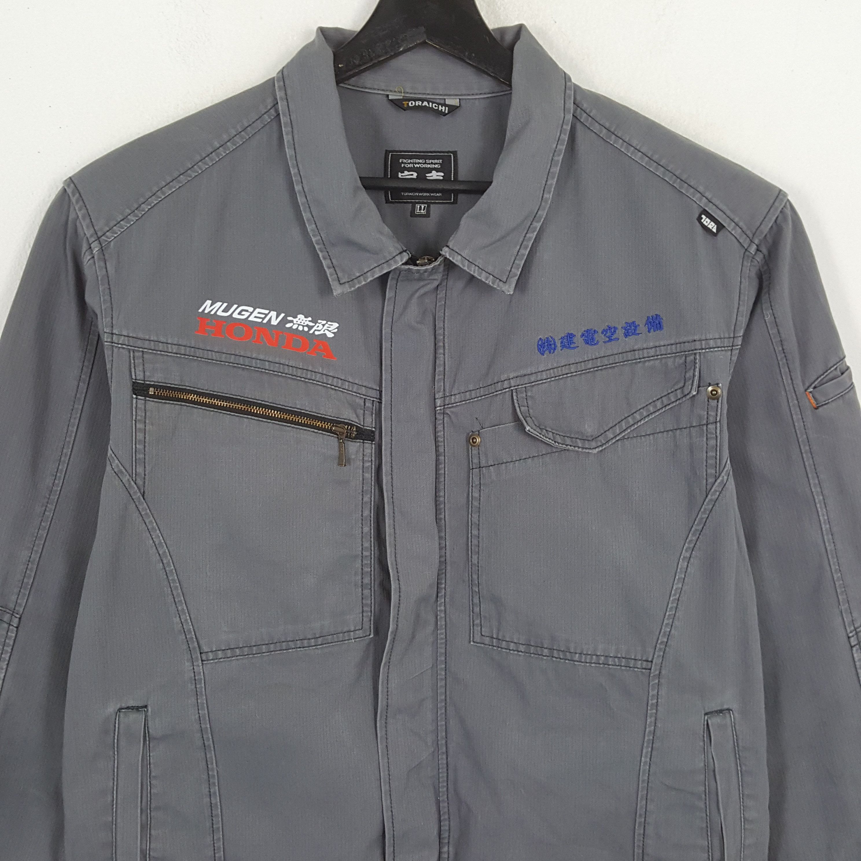 Japanese Brand × Vintage MUGEN HONDA Japanese Motorsports Custom Art Jacket Size US M / EU 48-50 / 2 - 4 Thumbnail