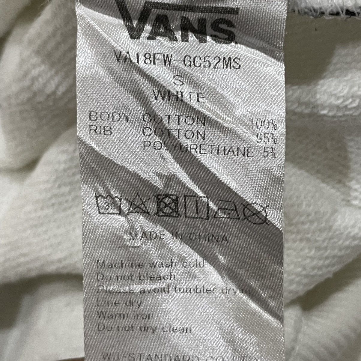 Vans Vans Off The Wall Skateboard Sweatshirt Checkerboard Size US S / EU 44-46 / 1 - 7 Thumbnail