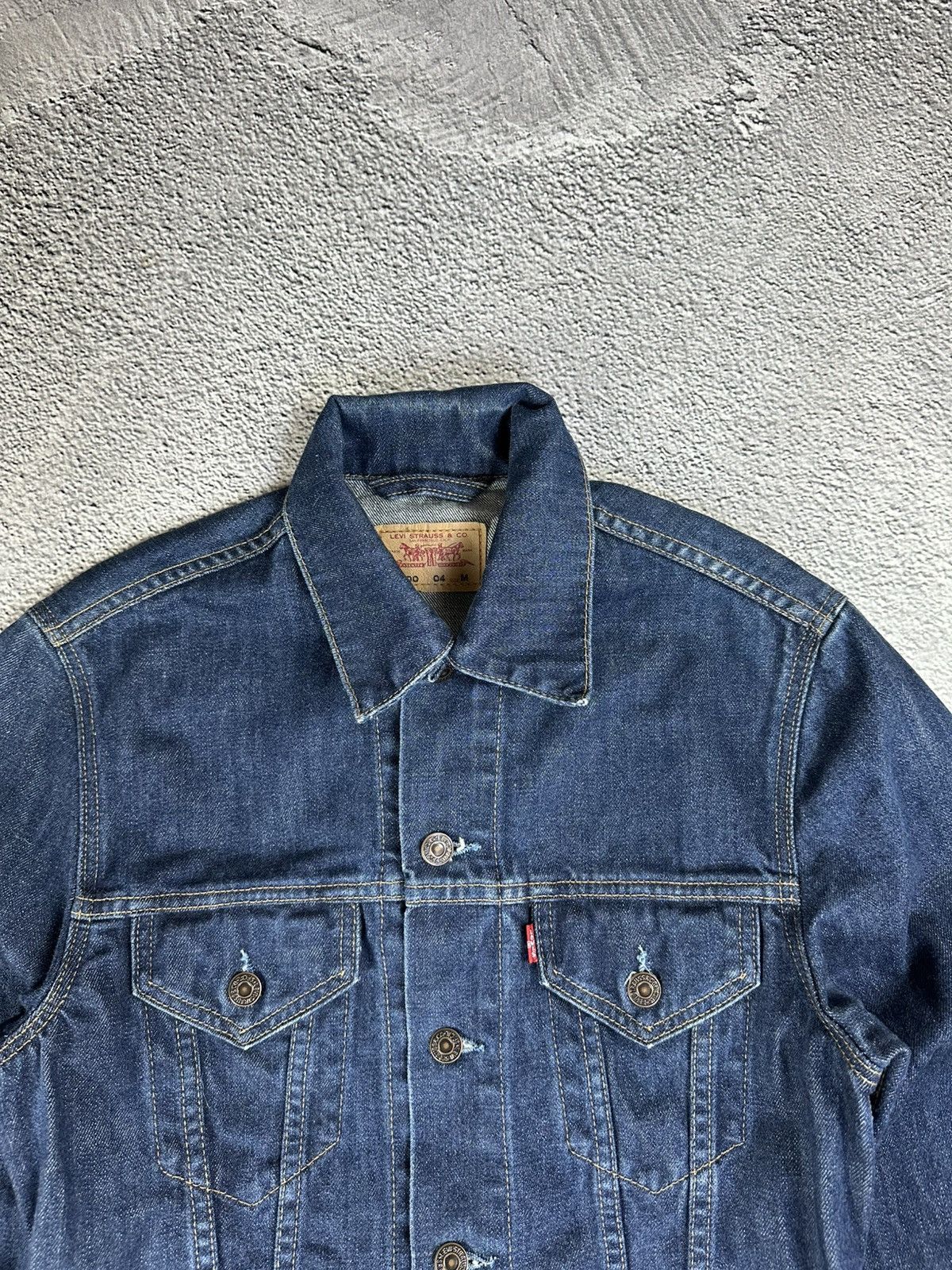 Levi's Levi’s 70500‑04 “Trucker” Denim Jacket Vintage 90s Old Money Size M / US 6-8 / IT 42-44 - 6 Thumbnail