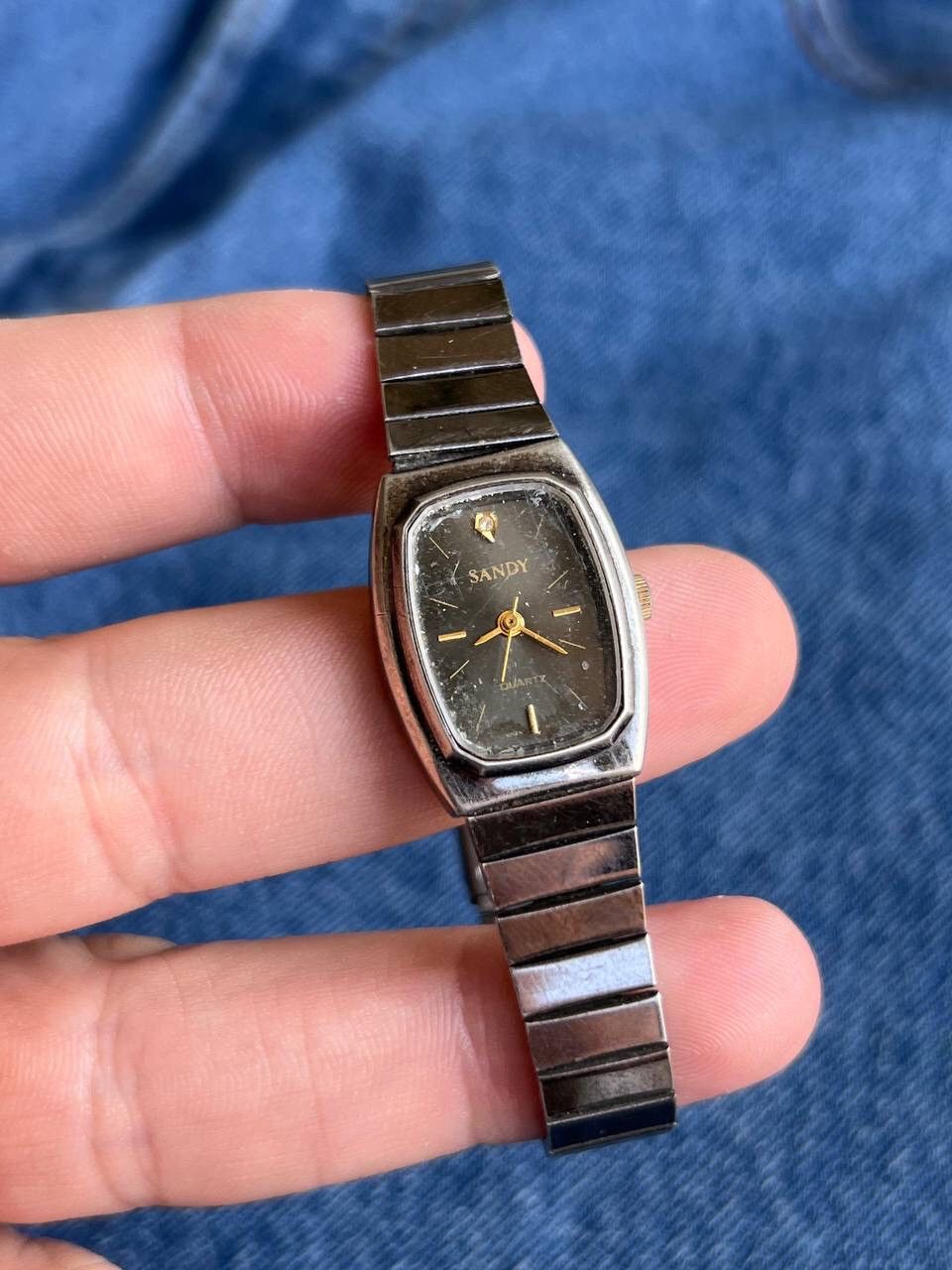 Japanese Brand × Vintage Vintage Sandy Japan 🇯🇵 80s Japanese style futuristic Watch Size ONE SIZE - 2 Thumbnail