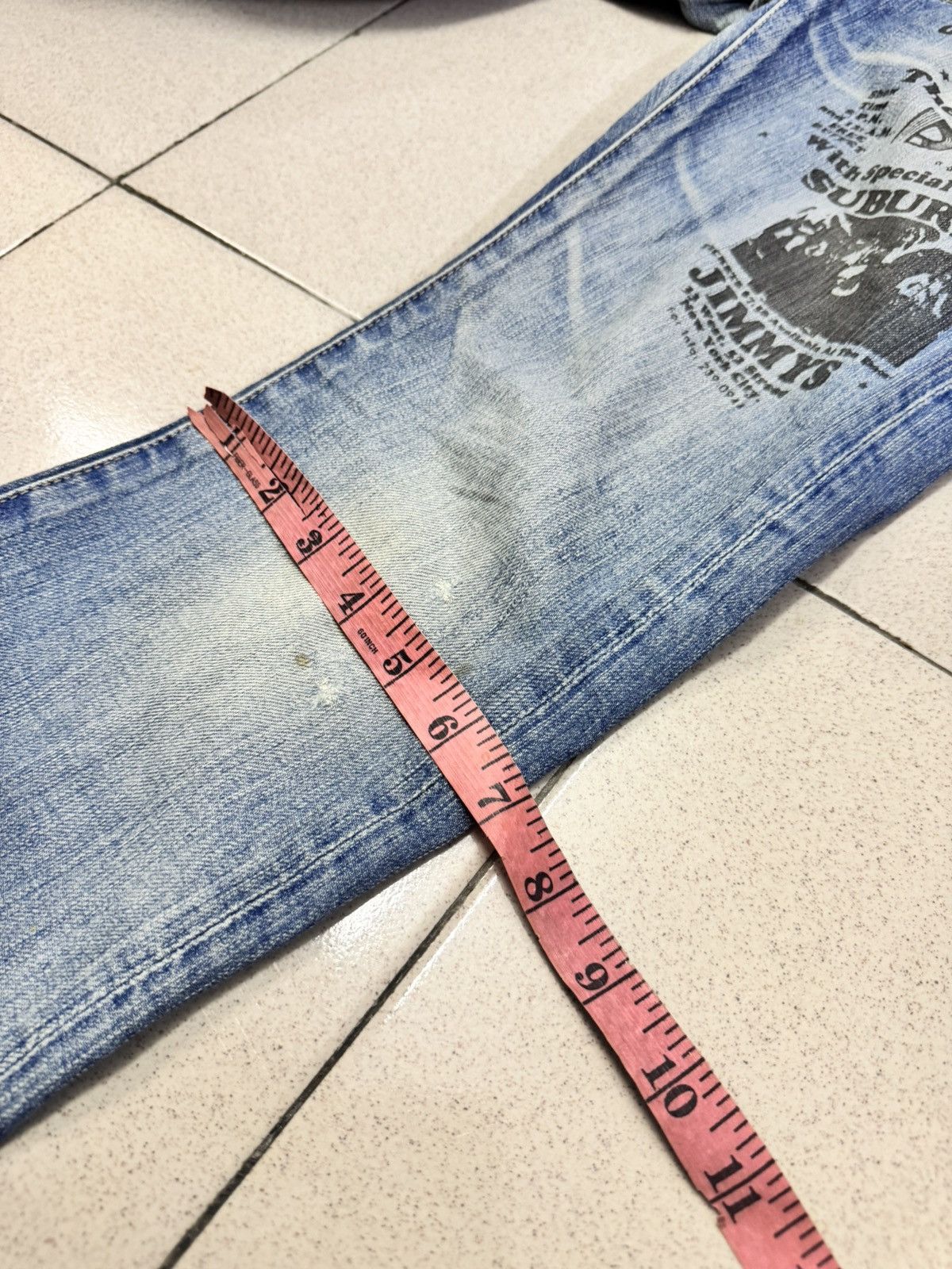 Hysteric Glamour HYSTERIC GLAMOUR x NEW YORK DOLLS JEANS SIZE 30 Size 30" / US 8 / IT 44 - 13 Thumbnail