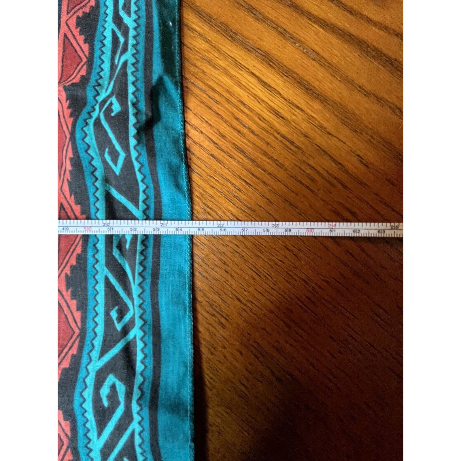 Vintage VTG Native Southwestern Native Pottery Bandana Handkerchief Size ONE SIZE - 5 Thumbnail