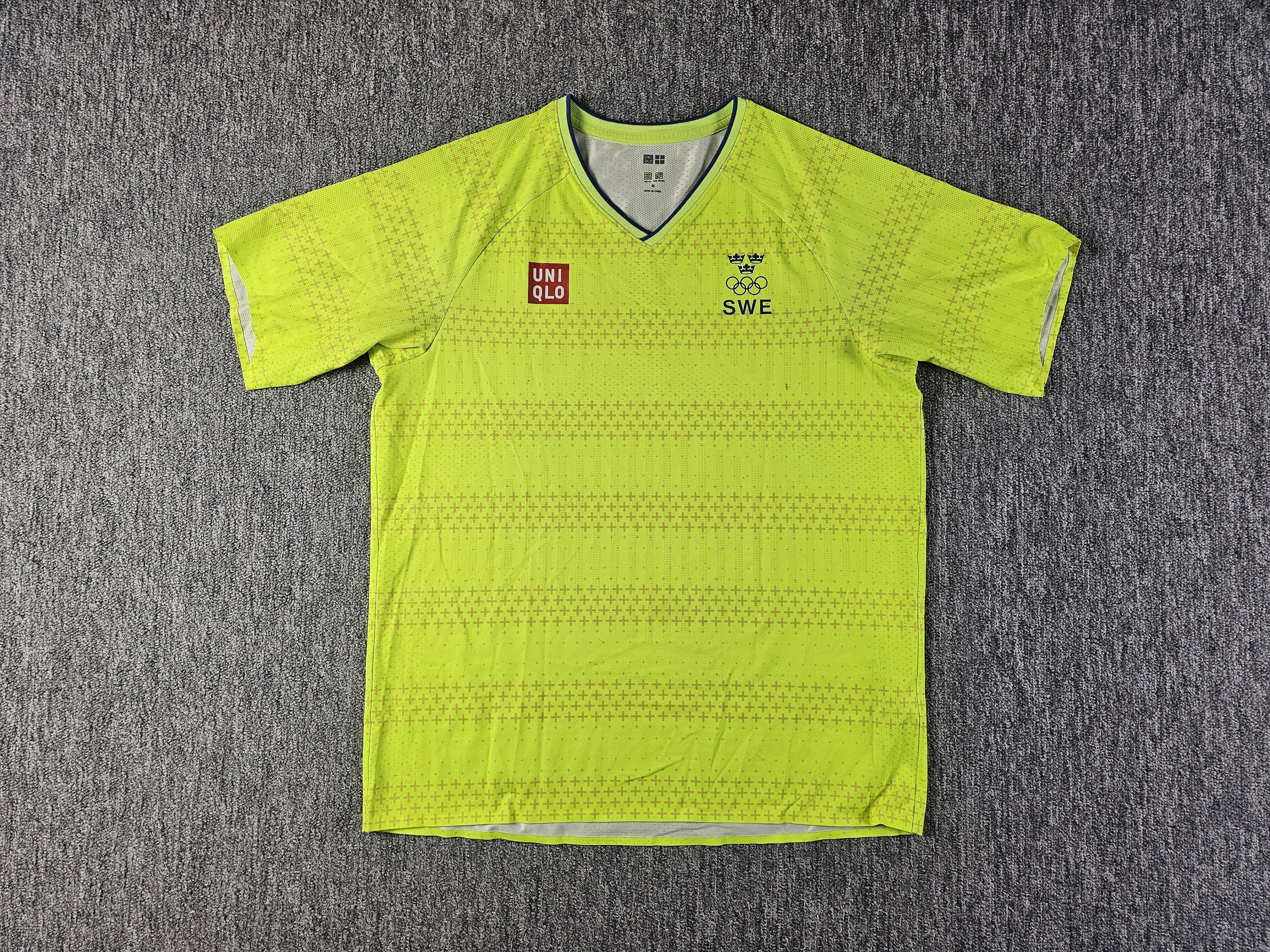 Uniqlo Uniqlo Sweden Tokyo 2020 Olympics Home Jersey Yellow M Size US M / EU 48-50 / 2 - 1 Thumbnail