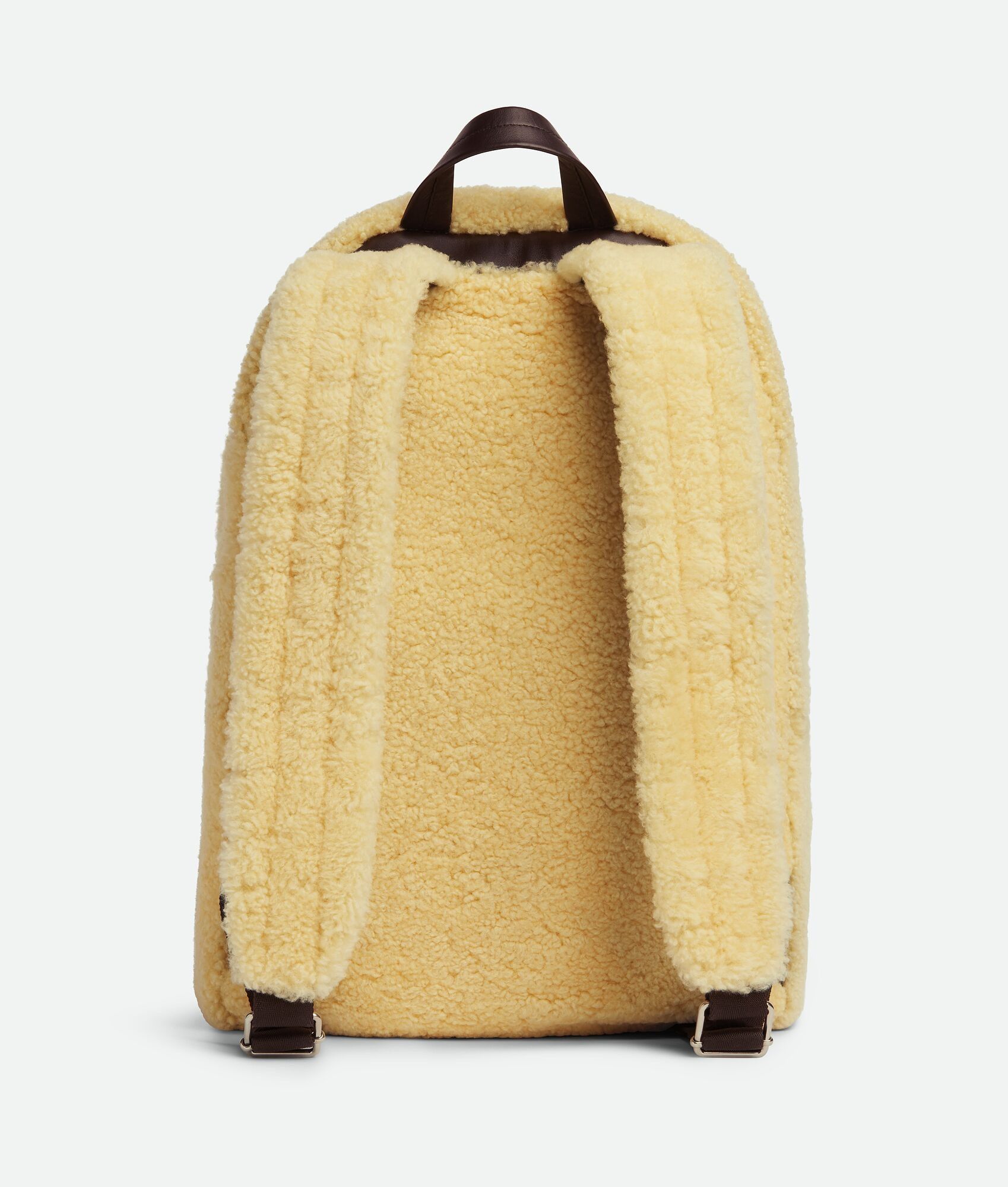 Bottega Veneta o1loc1c1025 Size: OS / Medium Archetype Backpack in Yellow Size ONE SIZE - 4 Thumbnail