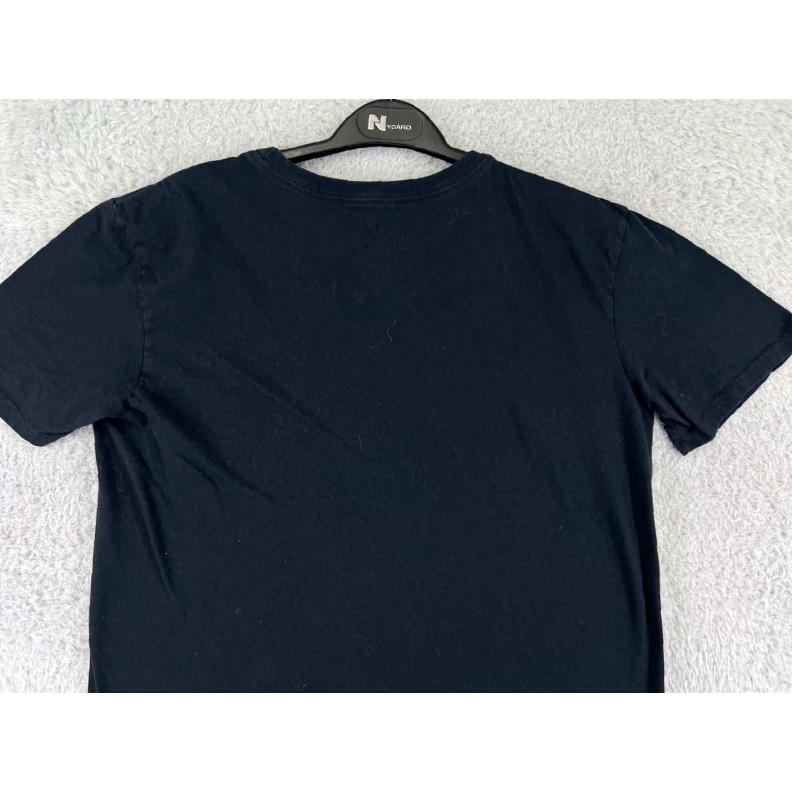 Nike Nike Shirt Mens M Black 1980s Nike Dri-Fit Short Sleeve Cotton Shirt Size US M / EU 48-50 / 2 - 7 Thumbnail