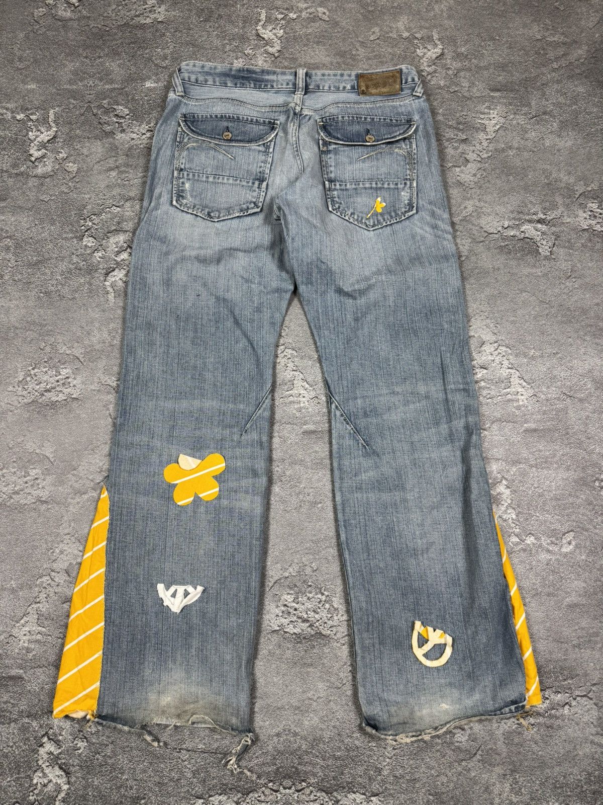 If Six Was Nine If Six Was Nine Bragg Flare Bootcut Washed Jeans Size 36 Size US 36 / EU 52 - 5 Thumbnail