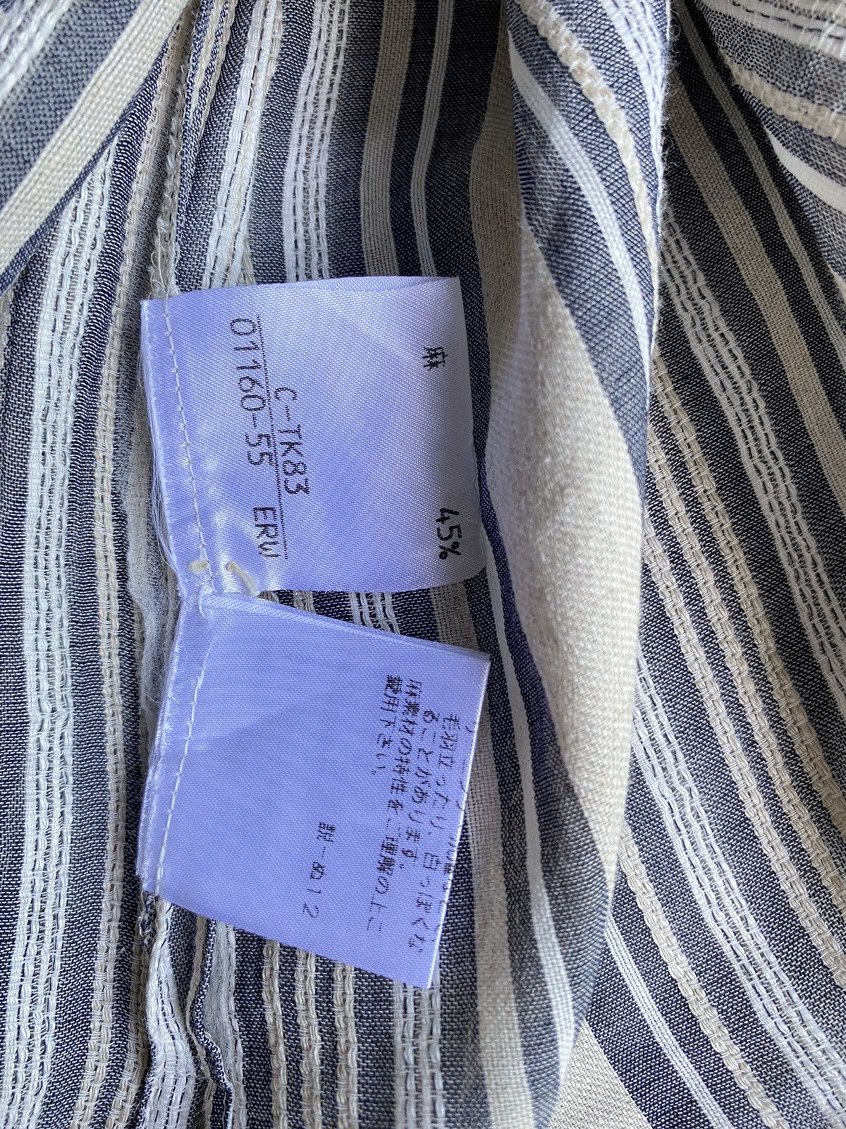 Burberry Burberry vintage striped blouse Size ONE SIZE - 5 Thumbnail