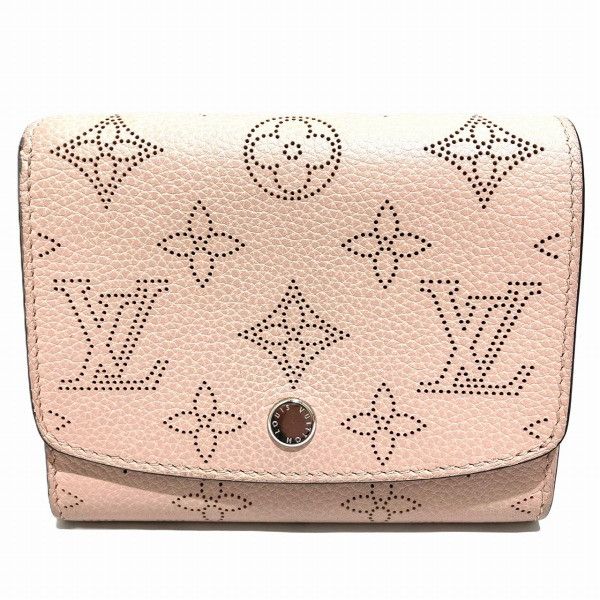 Louis Vuitton Louis Vuitton Louis Vuitton Mahina Leather Compact Wallet M68671 Leather Short Wallet M68671 in Good Condition Size ONE SIZE - 1 Thumbnail