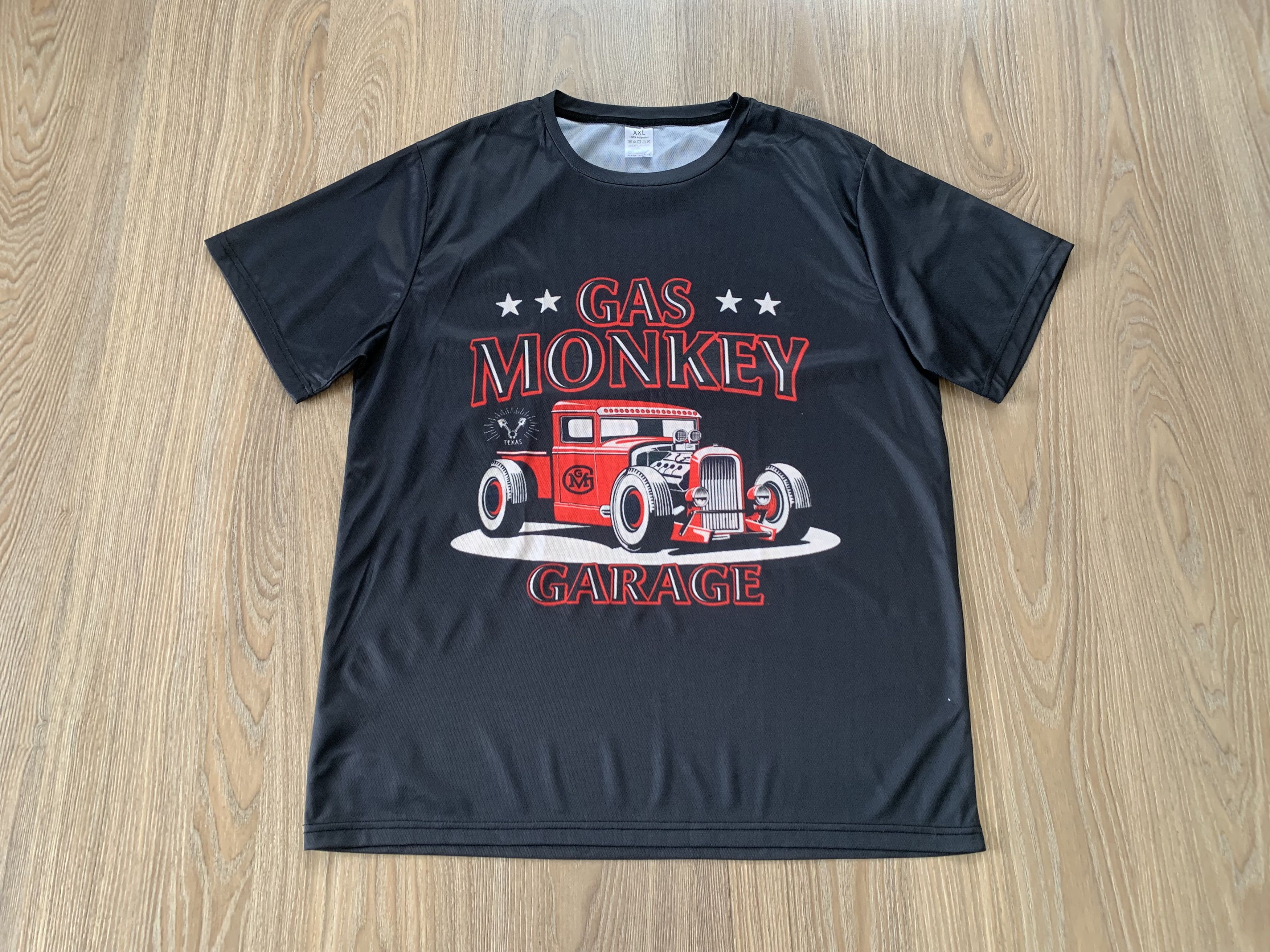 Japanese Brand Gas Monkey Garage Printed Training T-Shirt Size US XXL / EU 58 / 5 - 2 Thumbnail