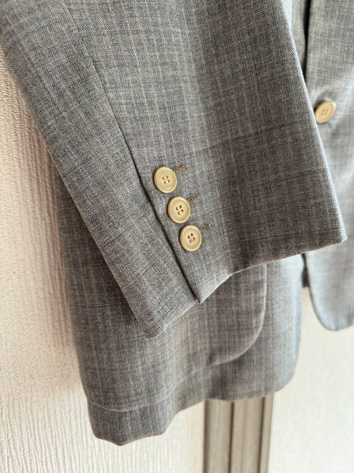 Other Spring&Summer Japanese NIKKE REFINETEX Wool Suit Size 36R - 15 Thumbnail
