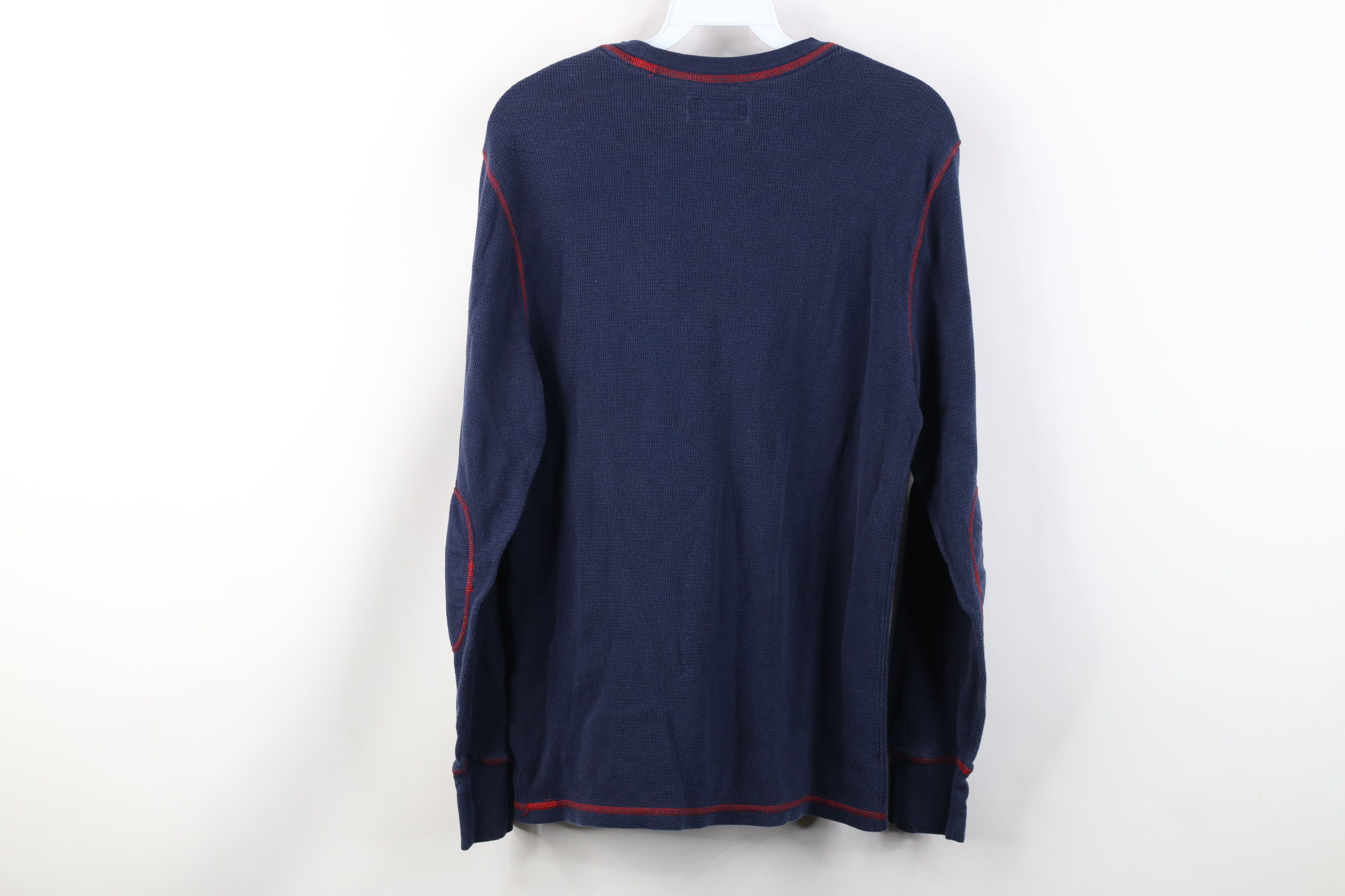 Ralph Lauren Vintage Ralph Lauren Thermal Waffle Knit Long Sleeve T-Shirt Size US M / EU 48-50 / 2 - 11 Thumbnail