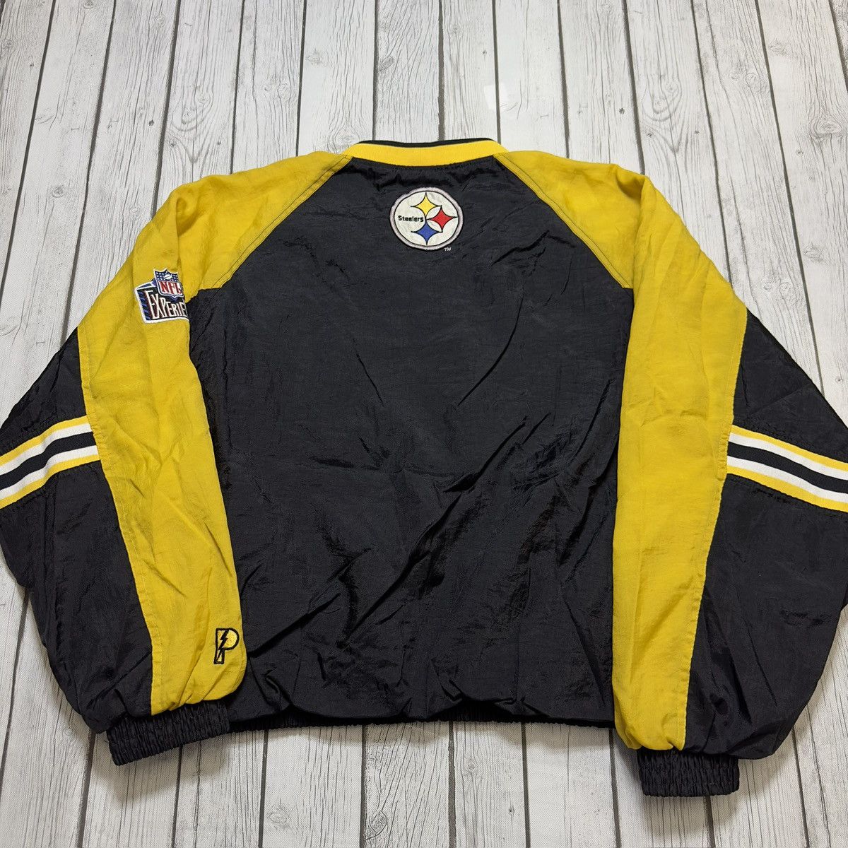 NFL × Pro Player × Vintage Vintage Pittsburgh Steelers windbreaker Size US XXL / EU 58 / 5 - 2 Thumbnail