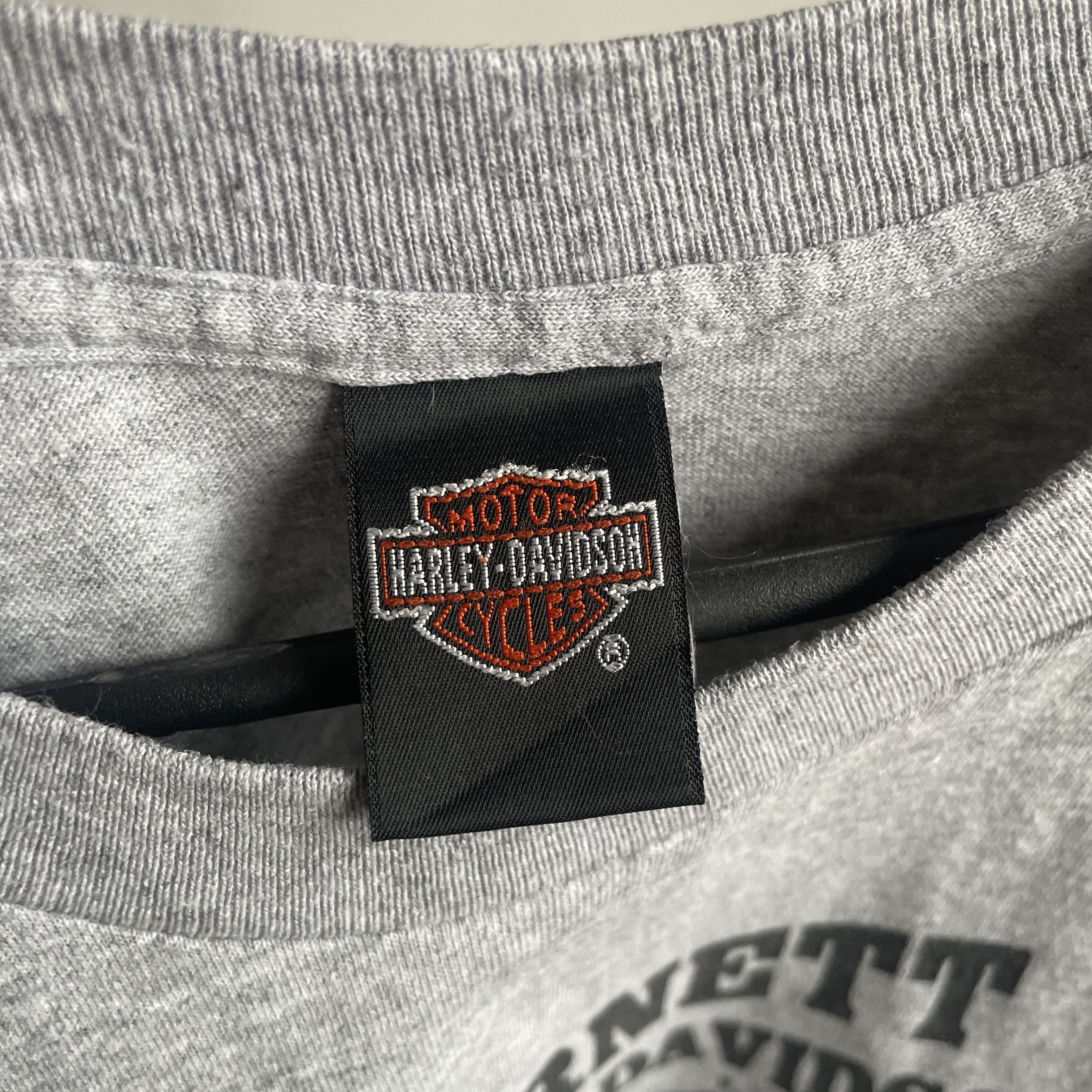 Harley Davidson Harley Davidson Barnett Vintage 1995 Made in USA T-Shirt Size US XL / EU 56 / 4 - 9 Thumbnail