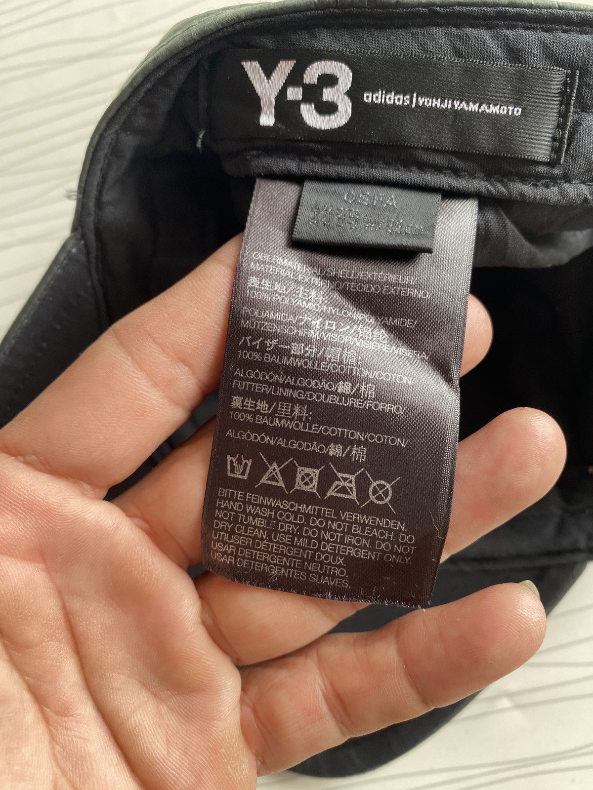 Yohji Yamamoto Adidas Y3 Yohji Yamamoto Cap Hat Size ONE SIZE - 9 Thumbnail