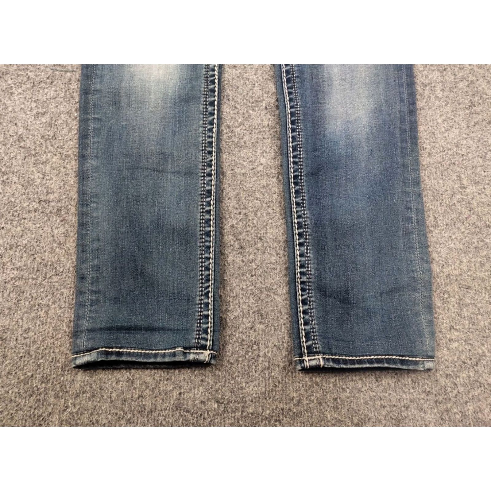 Vintage Rock Revival Adele Jeans denim Blue Faded Embroidered logo Y2K Style Vintage Size 27" / US 4 / IT 40 - 5 Thumbnail