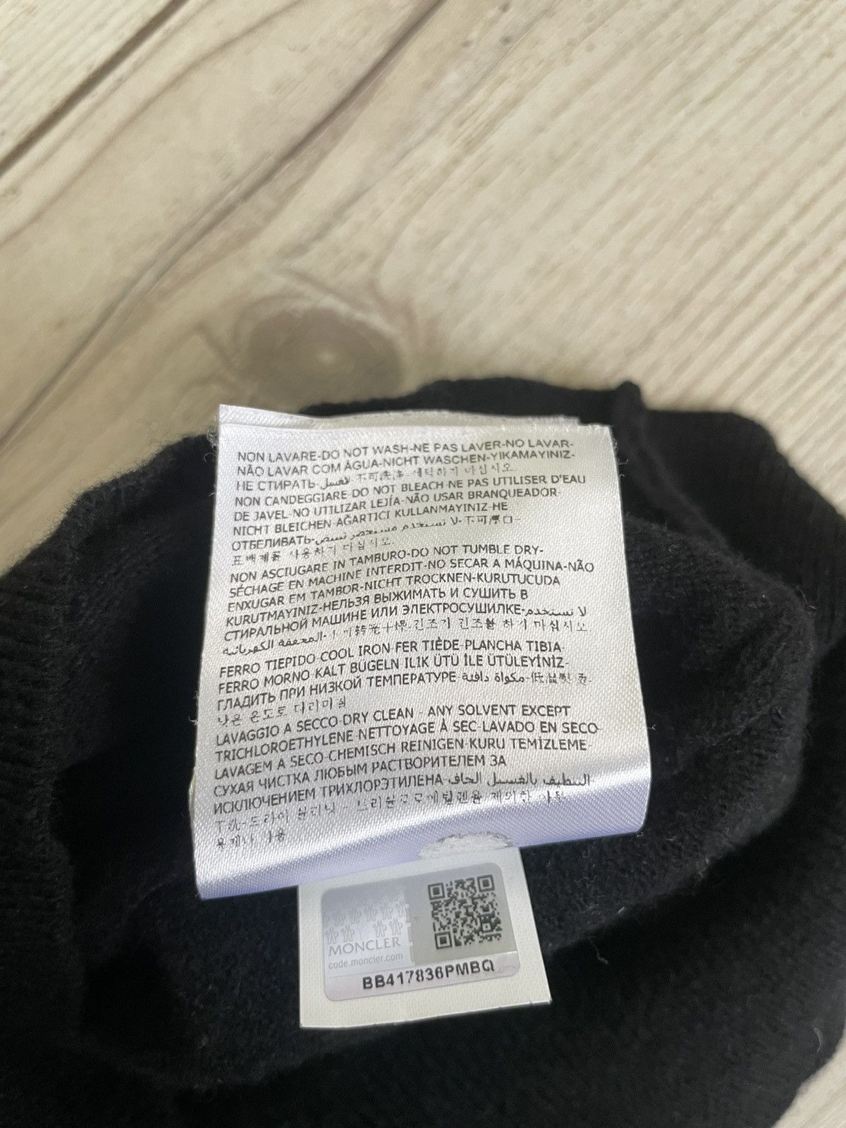 Moncler Moncler Logo Wool sweatshirt Size US M / EU 48-50 / 2 - 14 Thumbnail